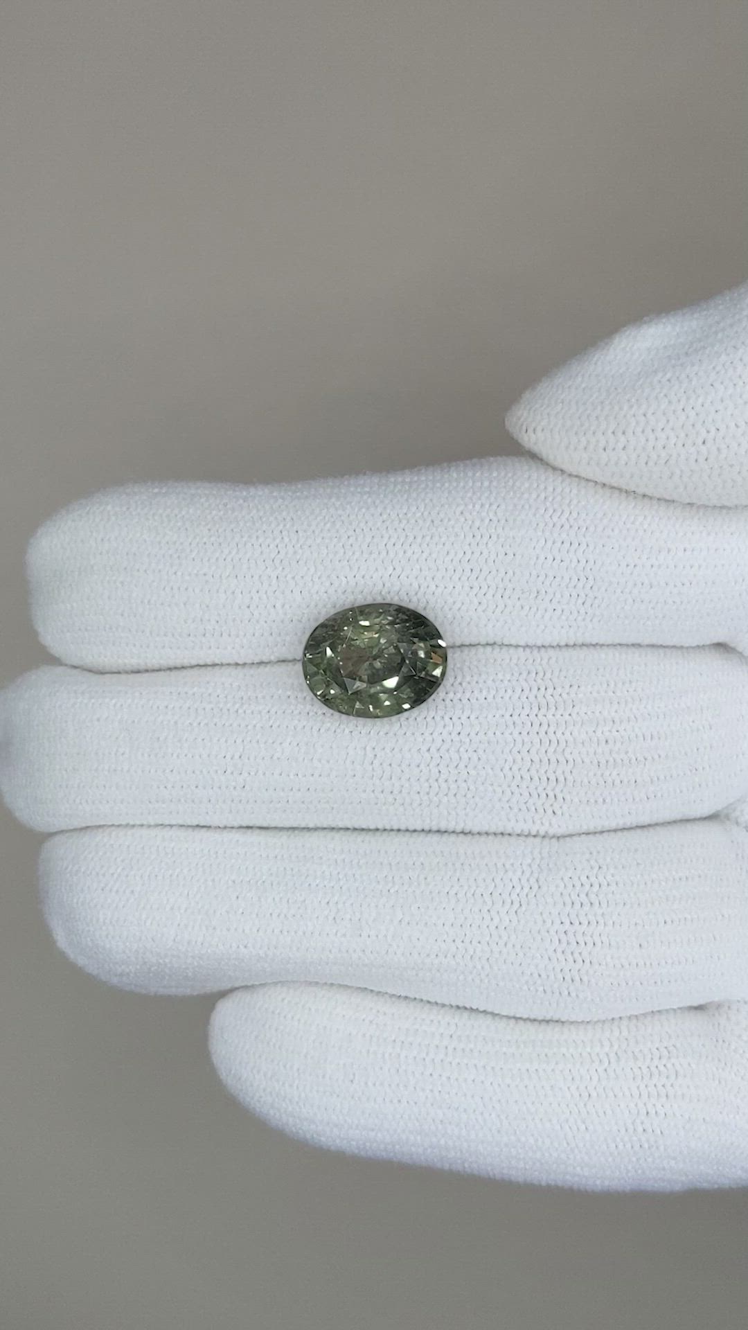 5.54 Ct. Color Change Sapphire from East Africa Size Video