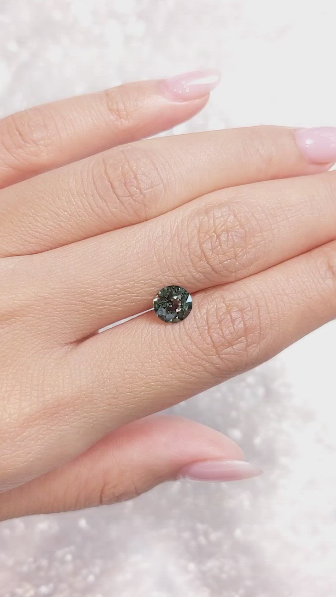 1.71 Ct. Color Change Sapphire from Tanzania Size Video