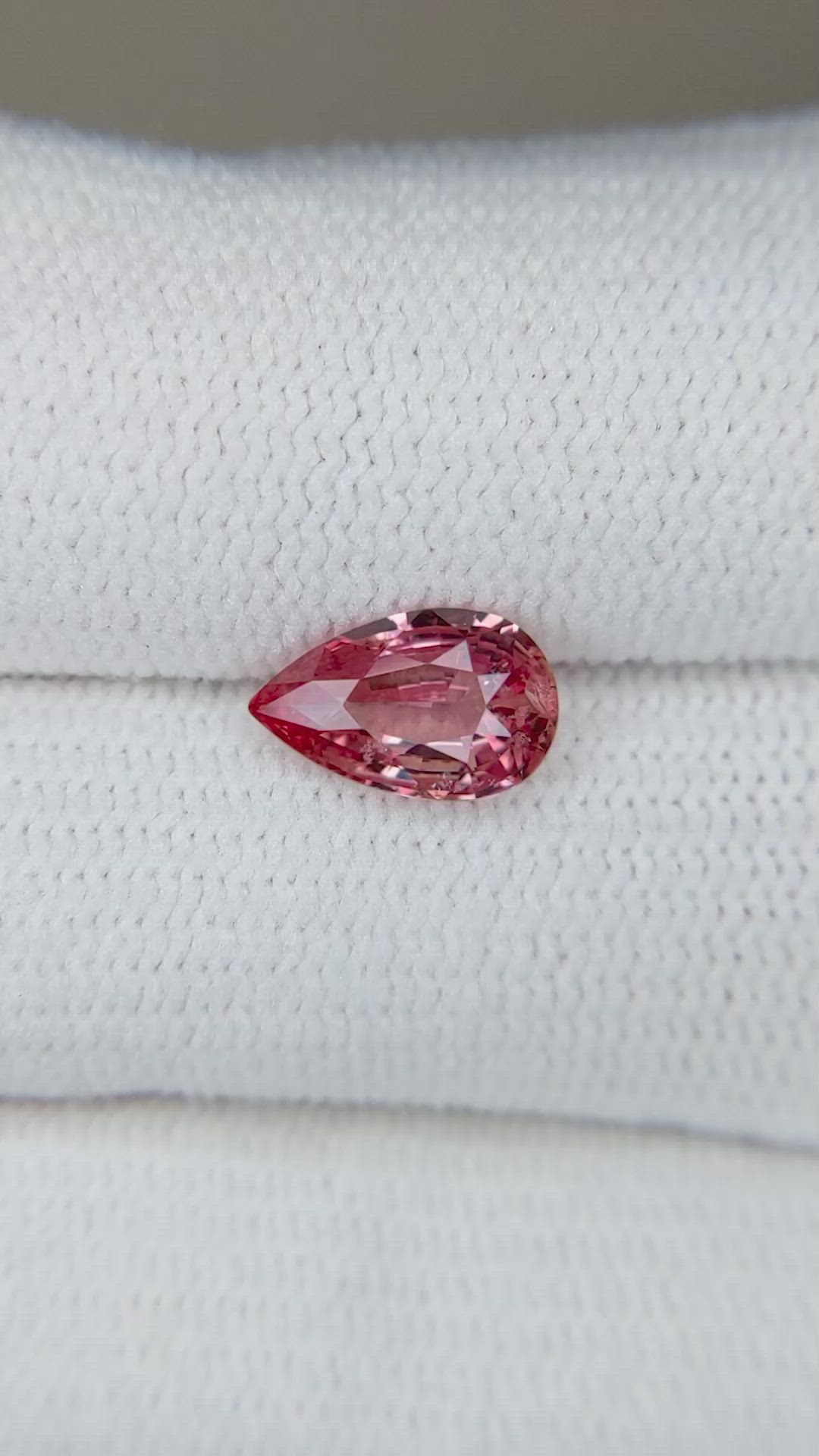 1.15 Ct. Padparadscha Sapphire from Madagascar Size Video