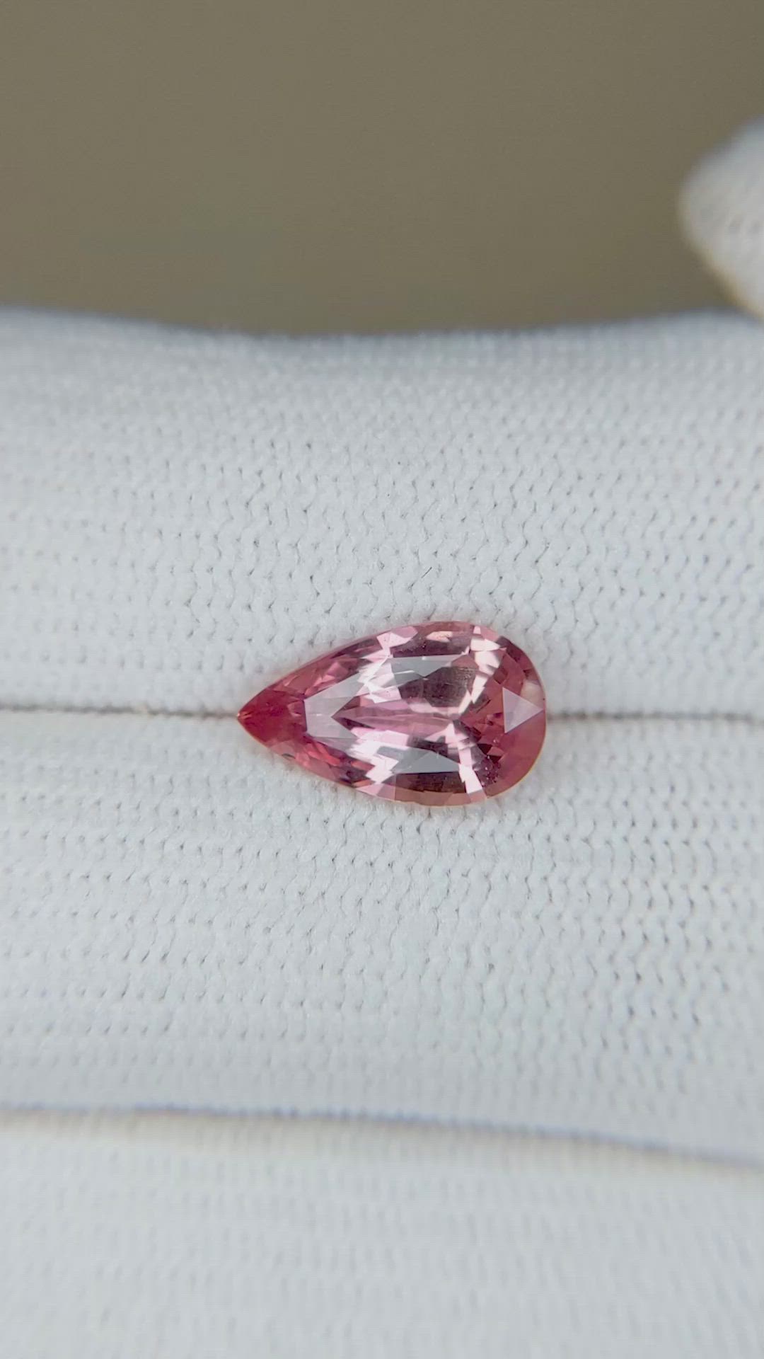 2.02 Ct. Padparadscha Sapphire from Madagascar Size Video