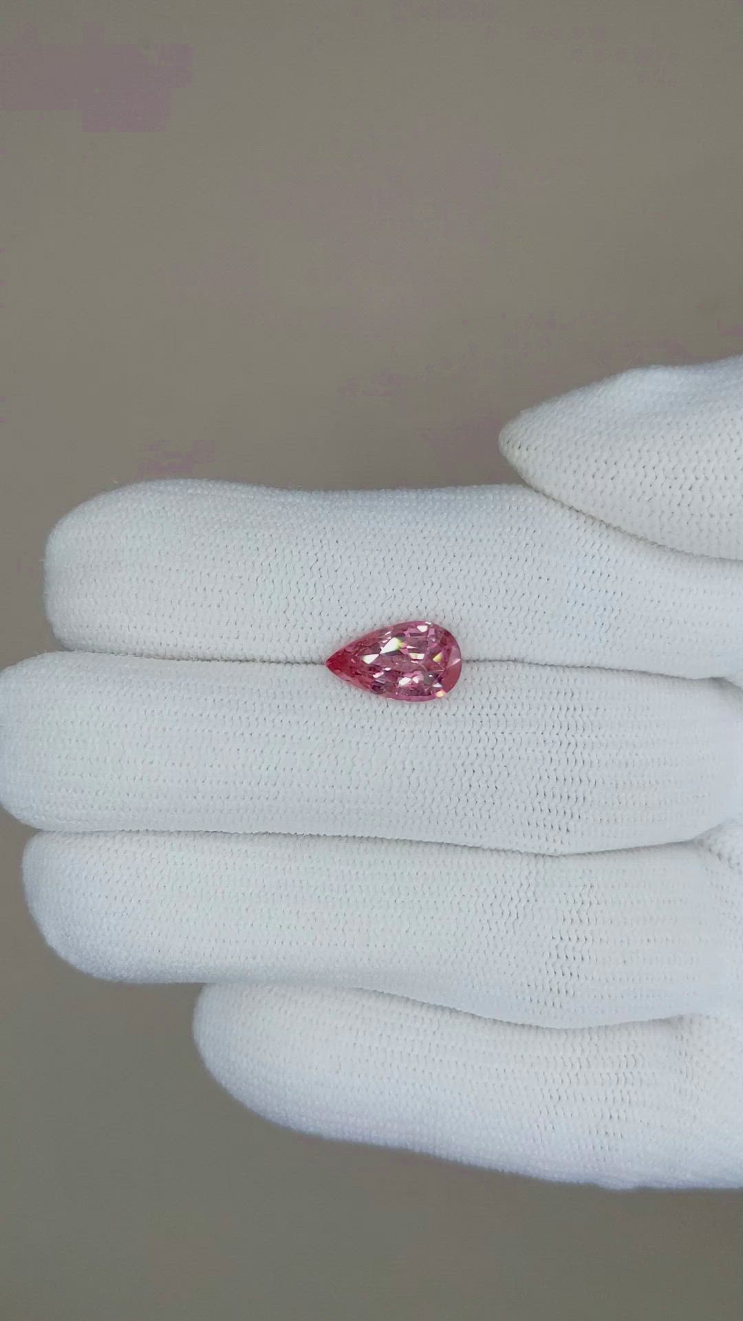 2.02 Ct. Padparadscha Sapphire from Madagascar Size Video