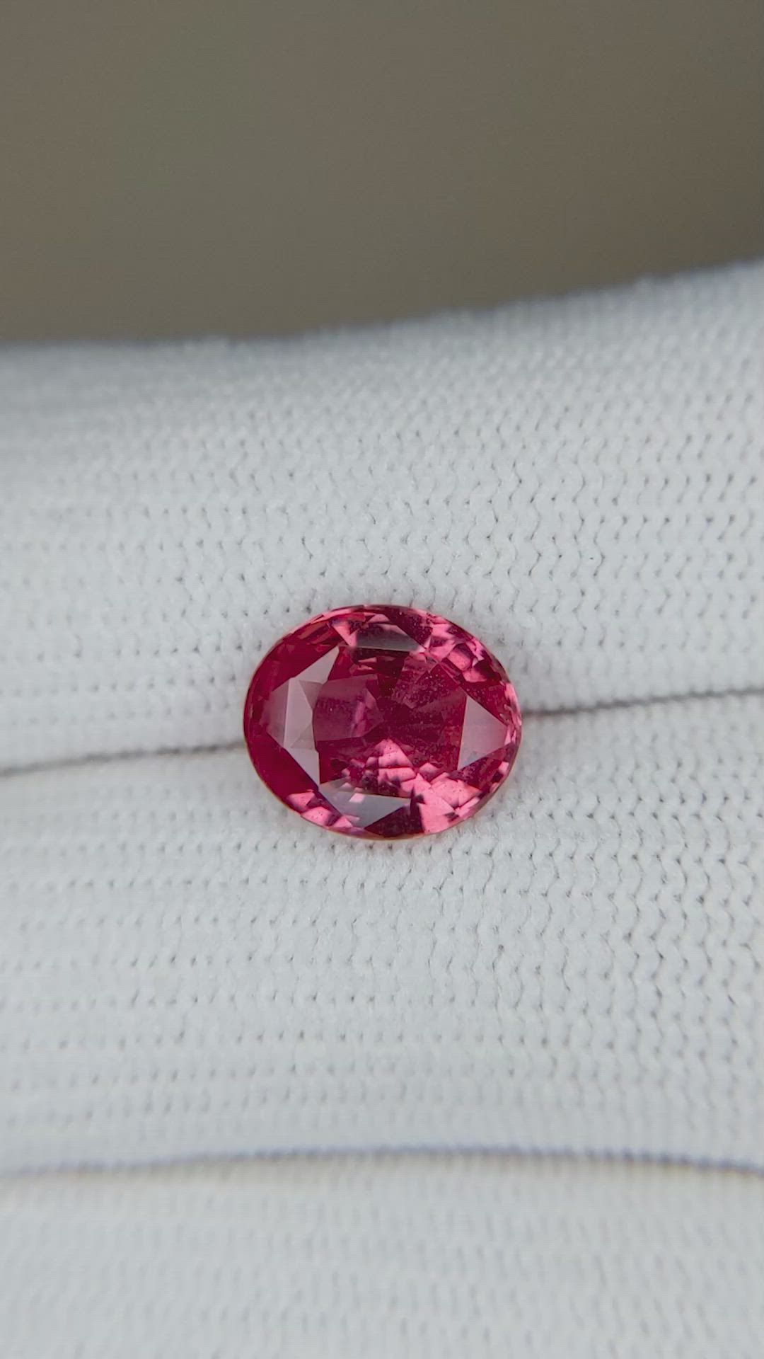 2.52 Ct. Padparadscha Sapphire from Madagascar Size Video