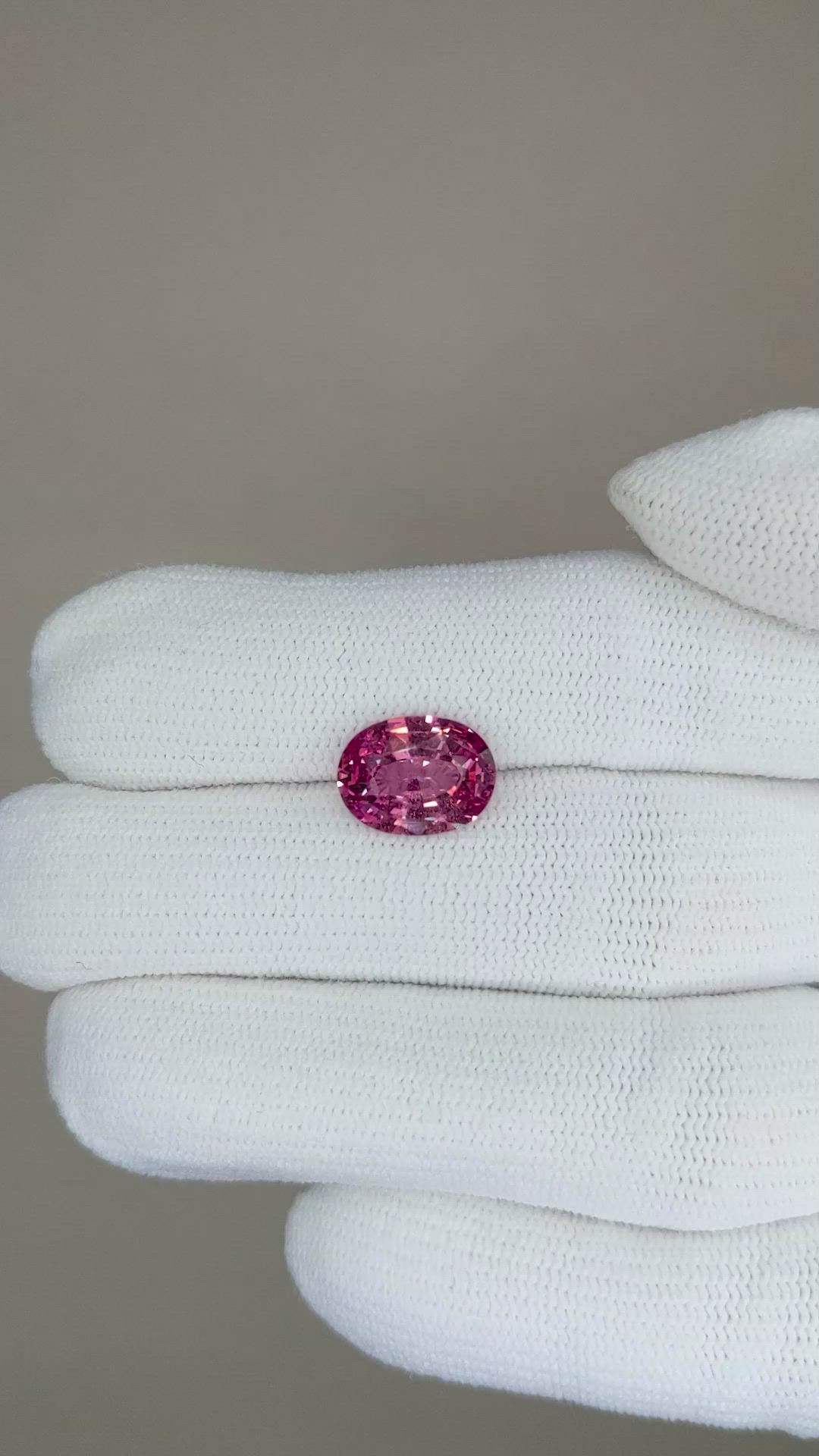 3.05 Ct. Padparadscha Sapphire from Madagascar Size Video
