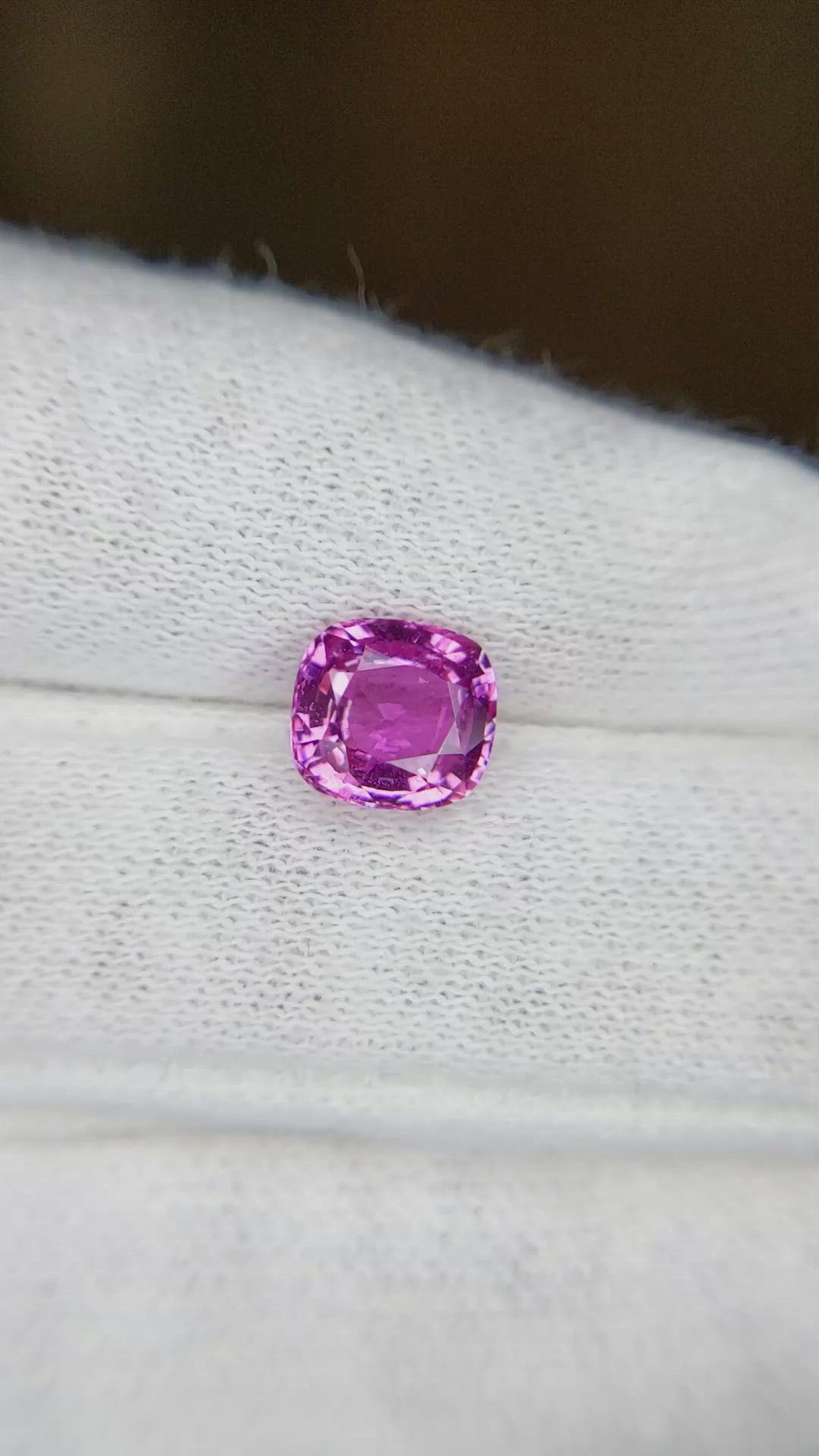 1.99 Ct. Pink Sapphire from Ceylon (Sri Lanka) Size Video