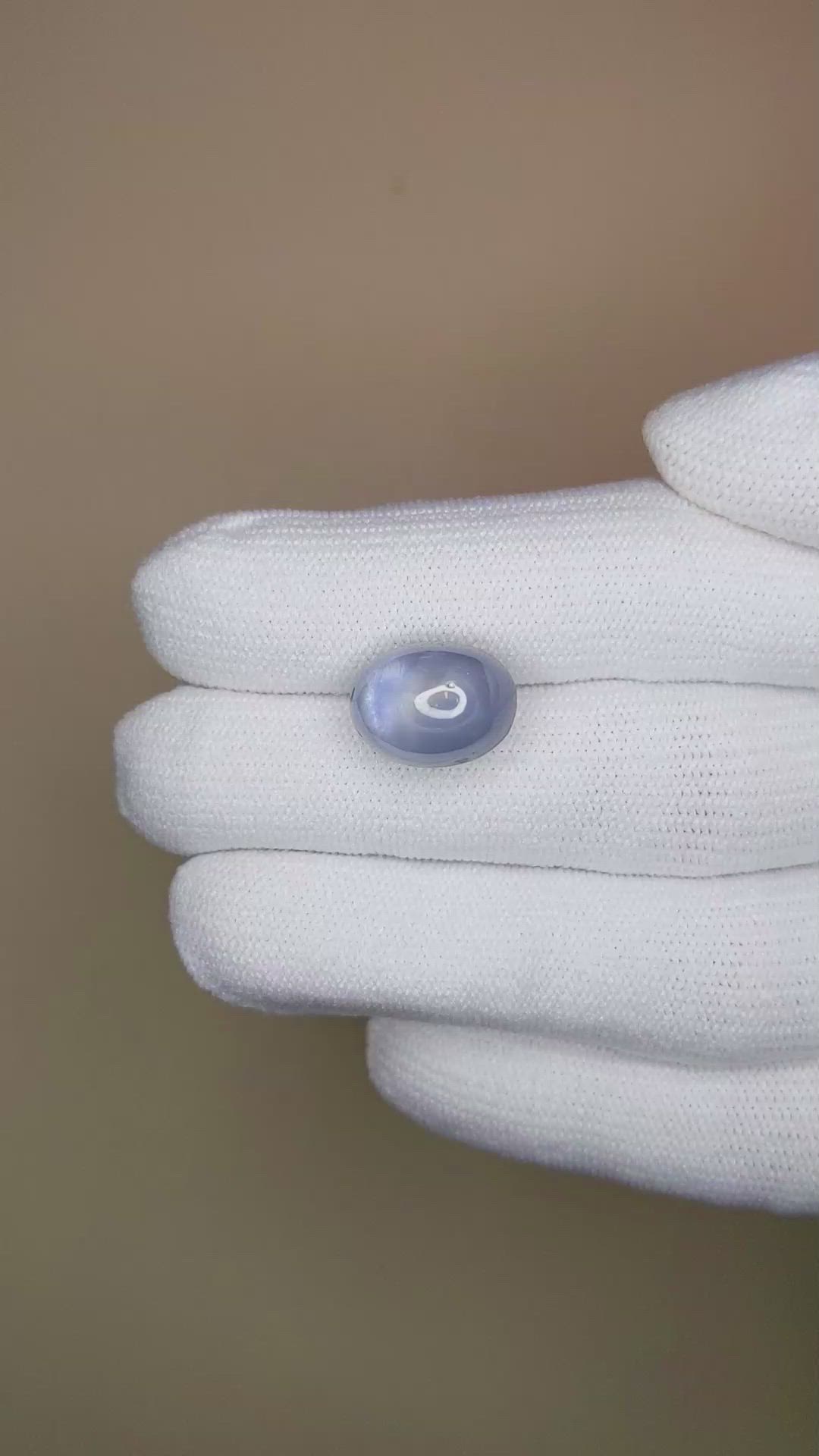 14.37 Ct. Blue Star Sapphire from Ceylon (Sri Lanka) Size Video