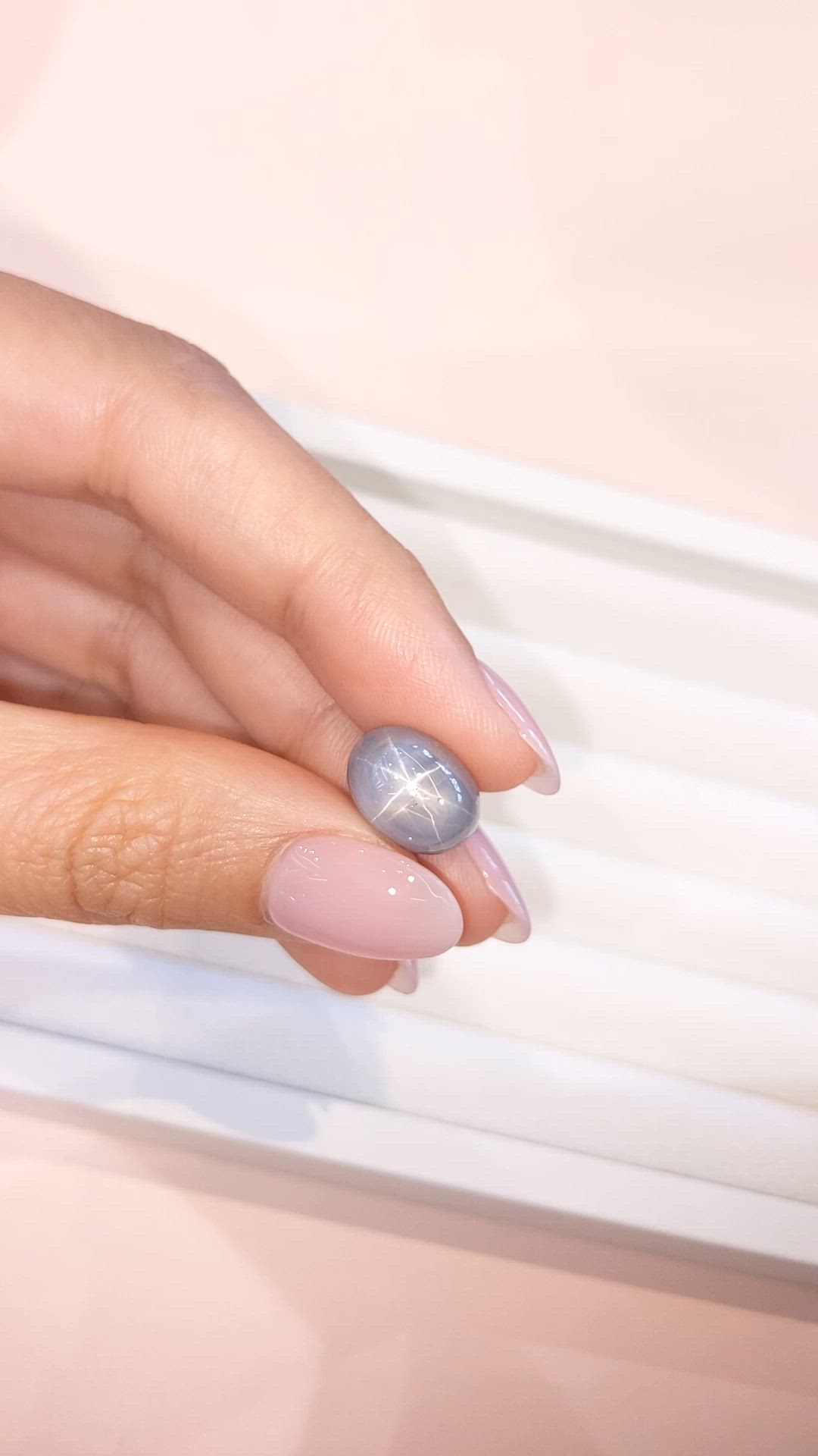 14.37 Ct. Blue Star Sapphire from Ceylon (Sri Lanka) Size Video