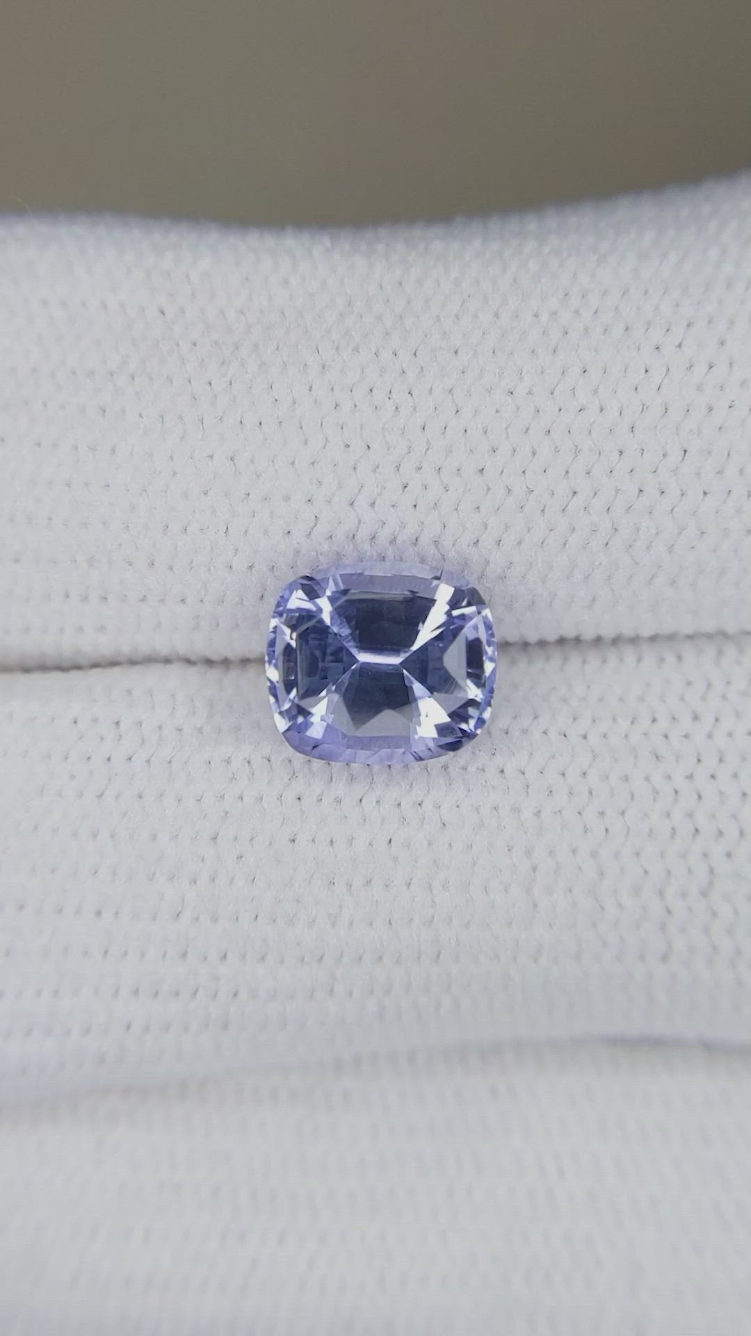 2.33 Ct. Blue Sapphire from Ceylon (Sri Lanka) Size Video