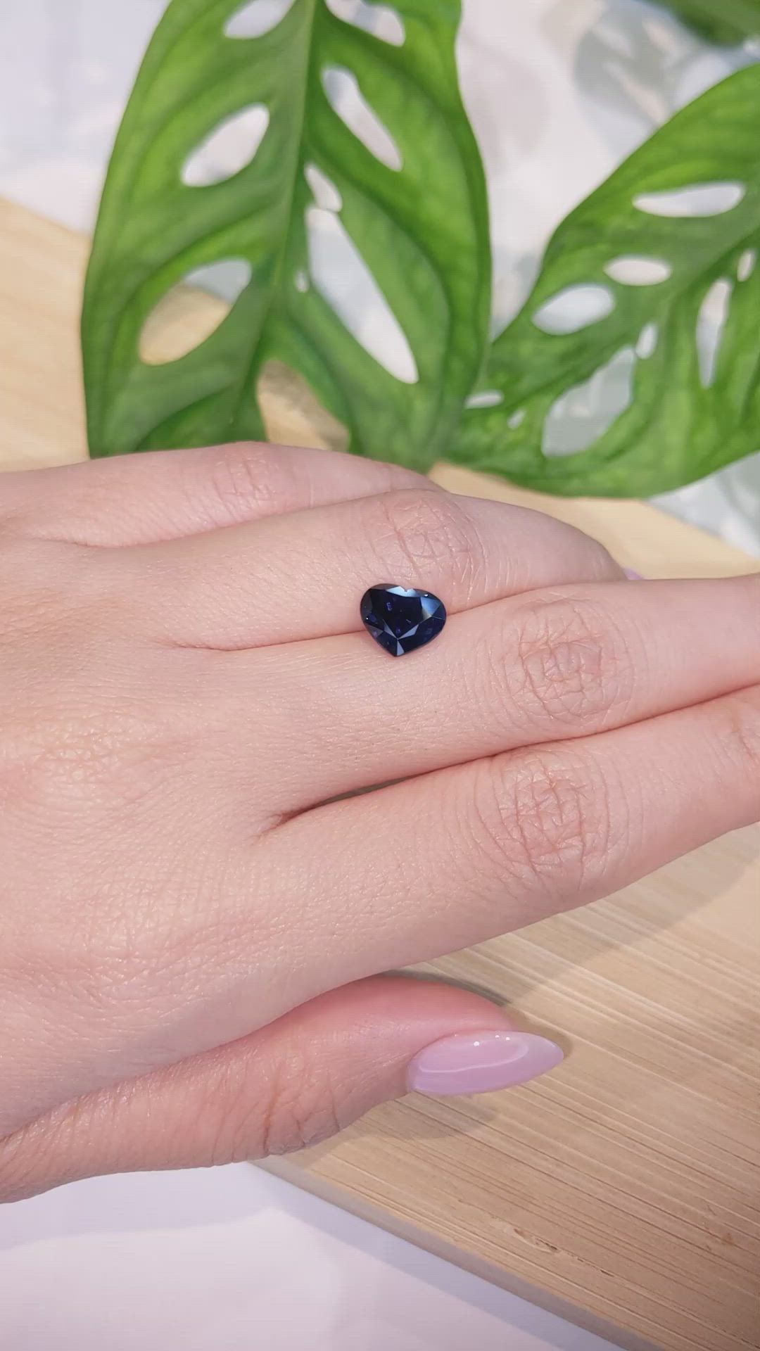3.10 Ct. Blue Sapphire from Madagascar Size Video