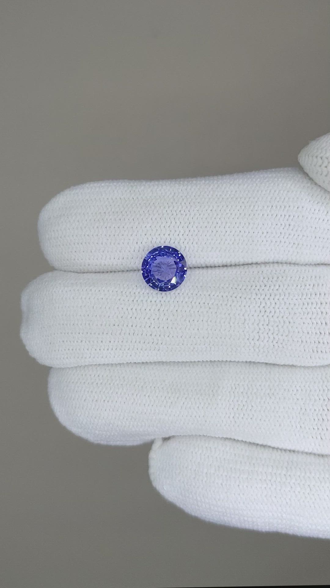 1.30 Ct. Blue Sapphire from Ceylon (Sri Lanka) Size Video
