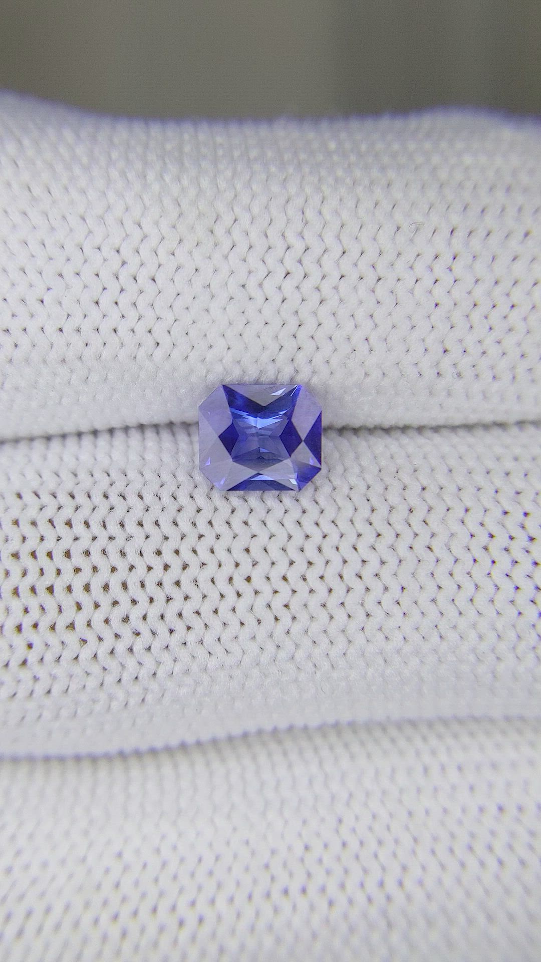 1.08 Ct. Blue Sapphire from Ceylon (Sri Lanka) Size Video