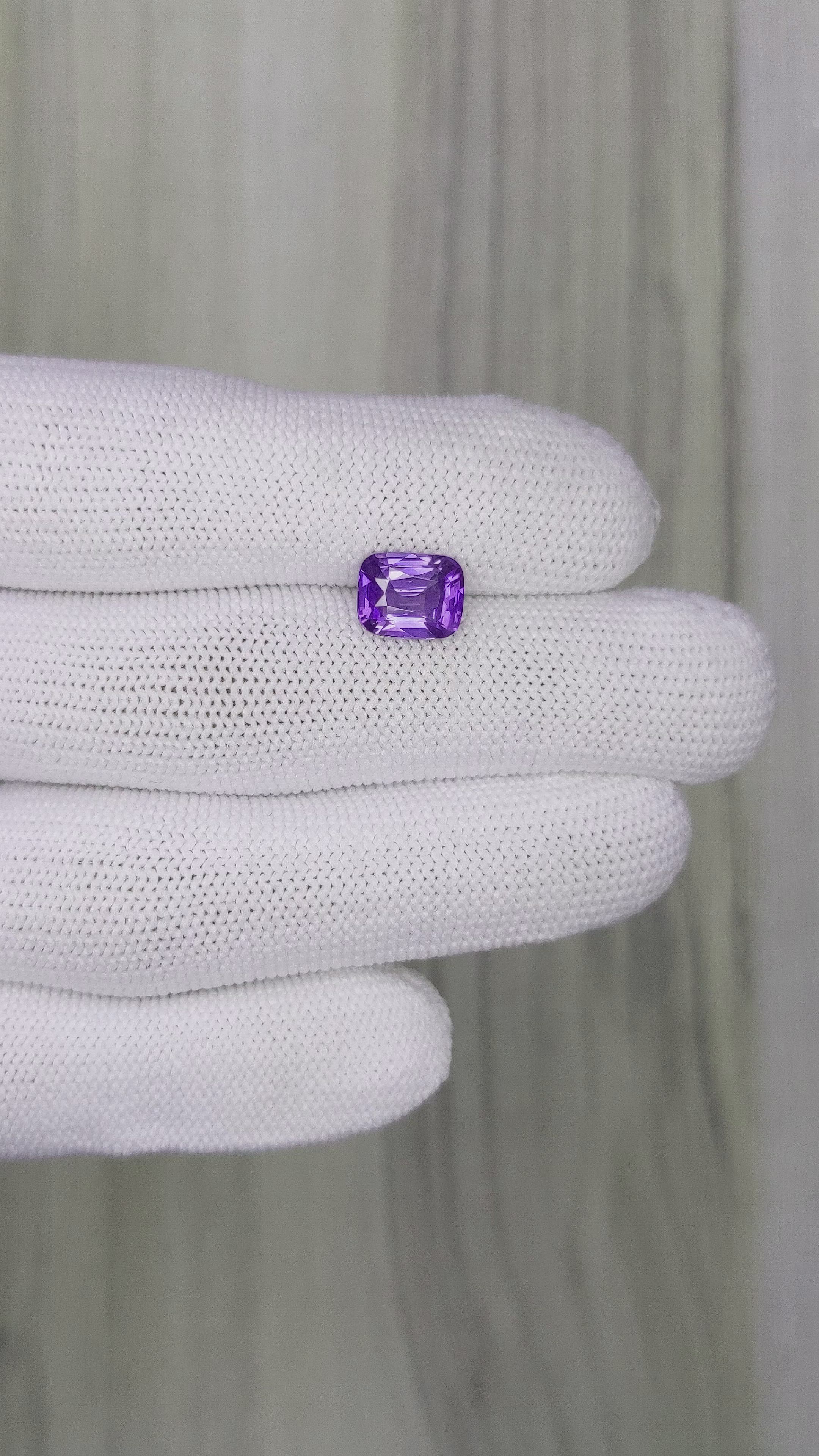 2.53 Ct. Color Change Sapphire from Ceylon (Sri Lanka) Size Video