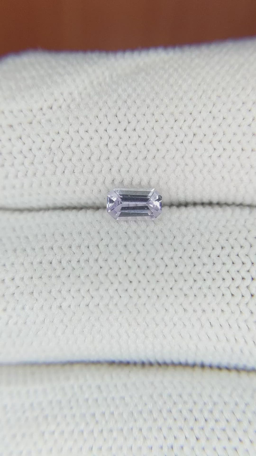 0.44 Ct. Purple Sapphire from Ceylon (Sri Lanka) Size Video