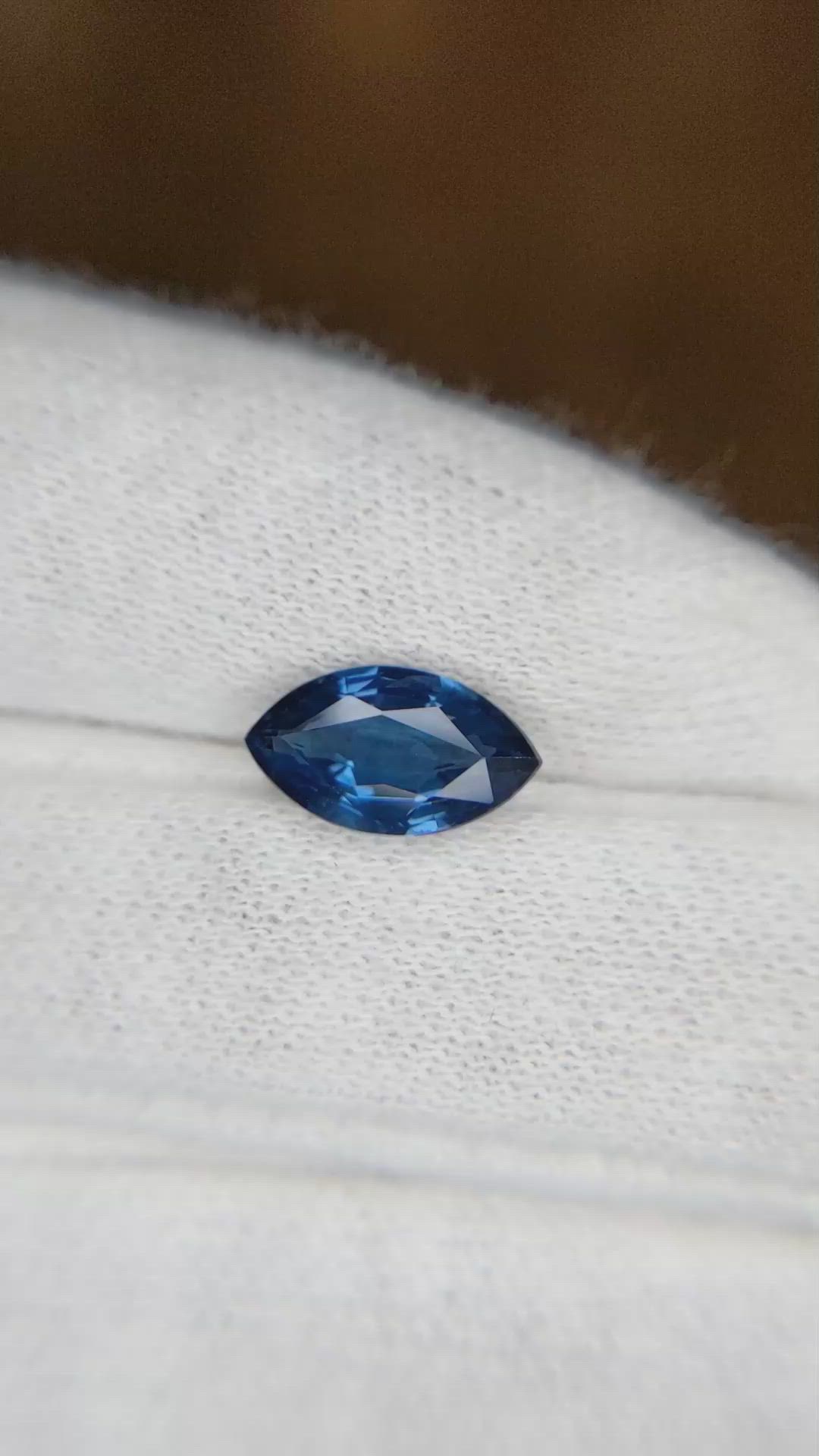 2.08 Ct. Blue Sapphire from Ethiopia Size Video