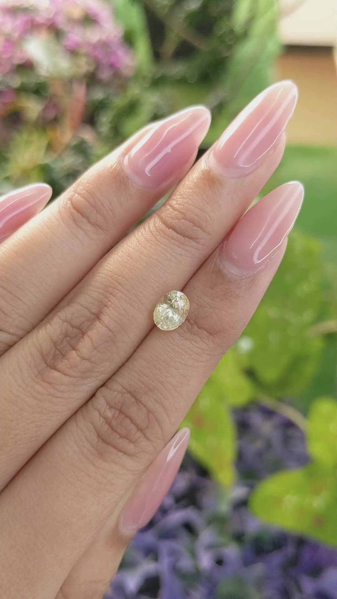 1.58 Ct. Yellow Sapphire from Ceylon (Sri Lanka) Size Video