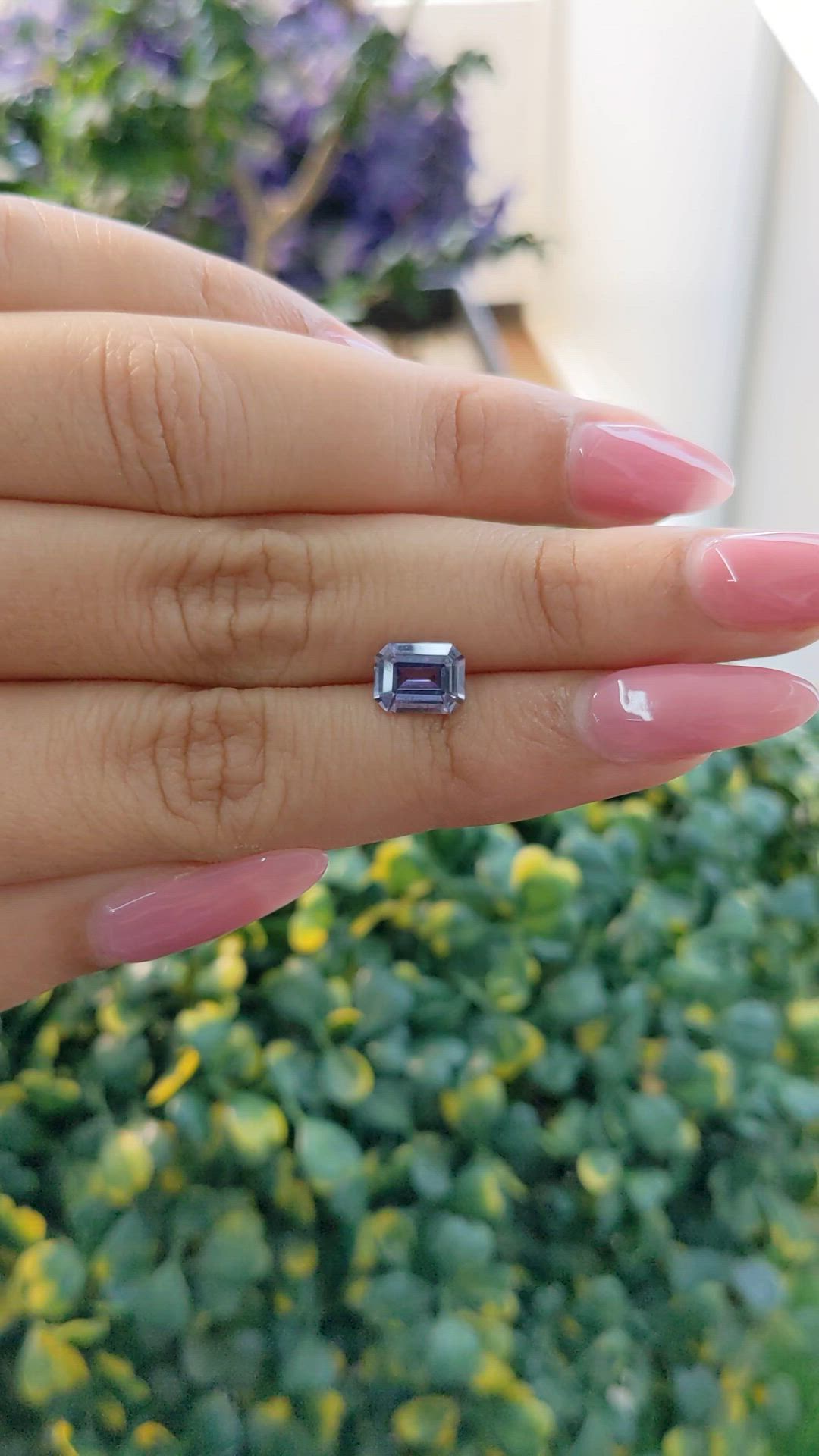 1.50 Ct. Sapphire from Ceylon (Sri Lanka) Size Video
