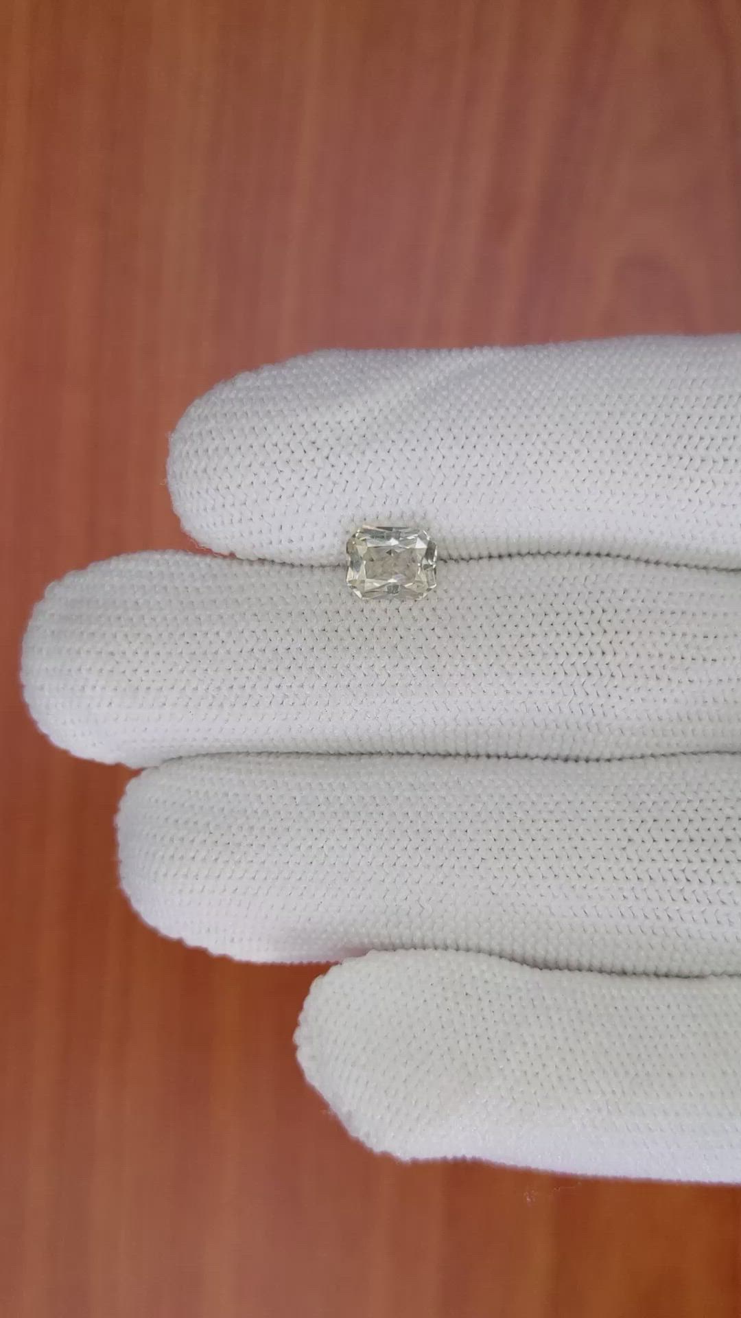 1.18 Ct. Yellow Sapphire from Ceylon (Sri Lanka) Size Video