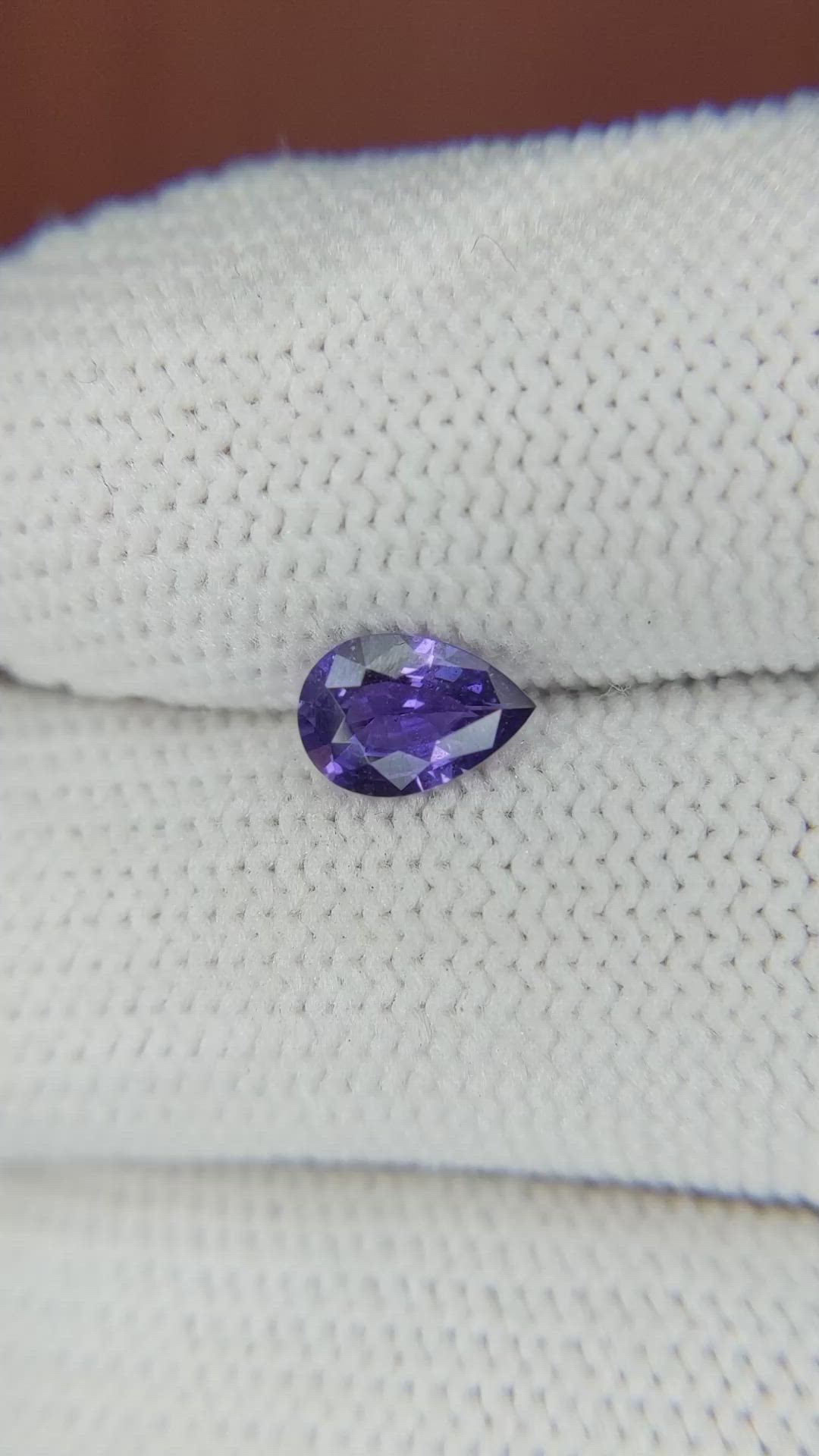 0.75 Ct. Color Change Sapphire from Ceylon (Sri Lanka) Size Video
