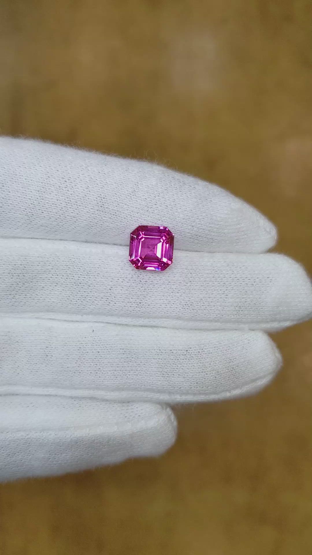 3.20 Ct. Pink Sapphire from Madagascar Size Video