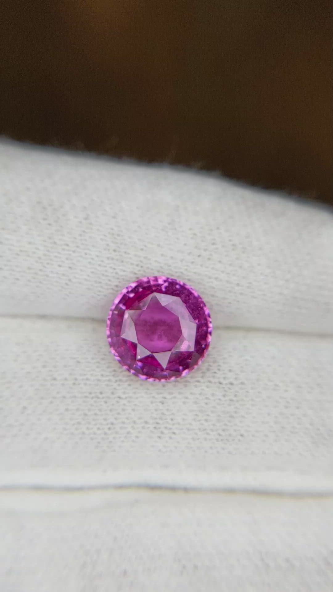 4.35 Ct. Pink Sapphire from Madagascar Size Video