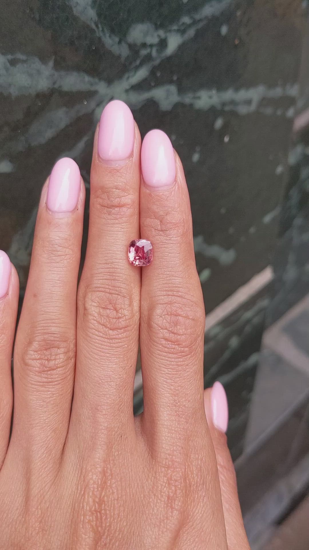 2.02 Ct. Padparadscha Sapphire from Madagascar Size Video