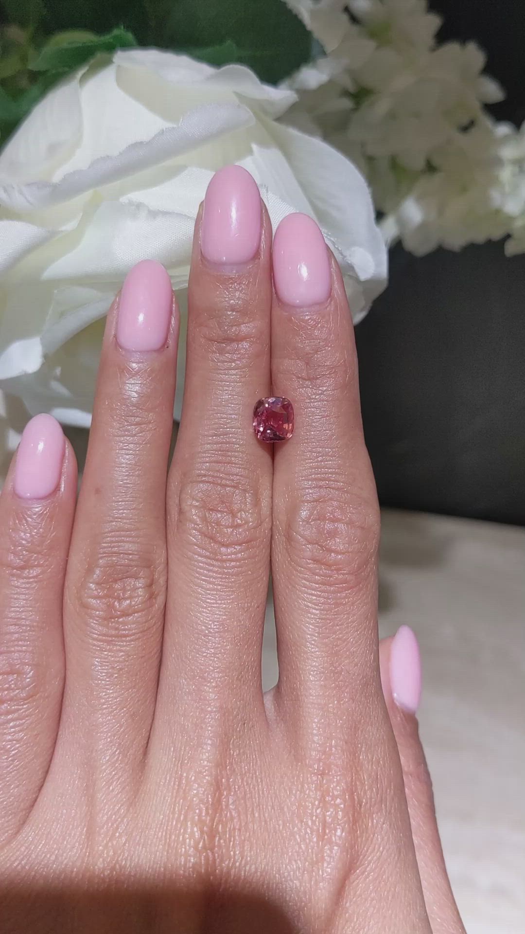 2.02 Ct. Padparadscha Sapphire from Madagascar Size Video