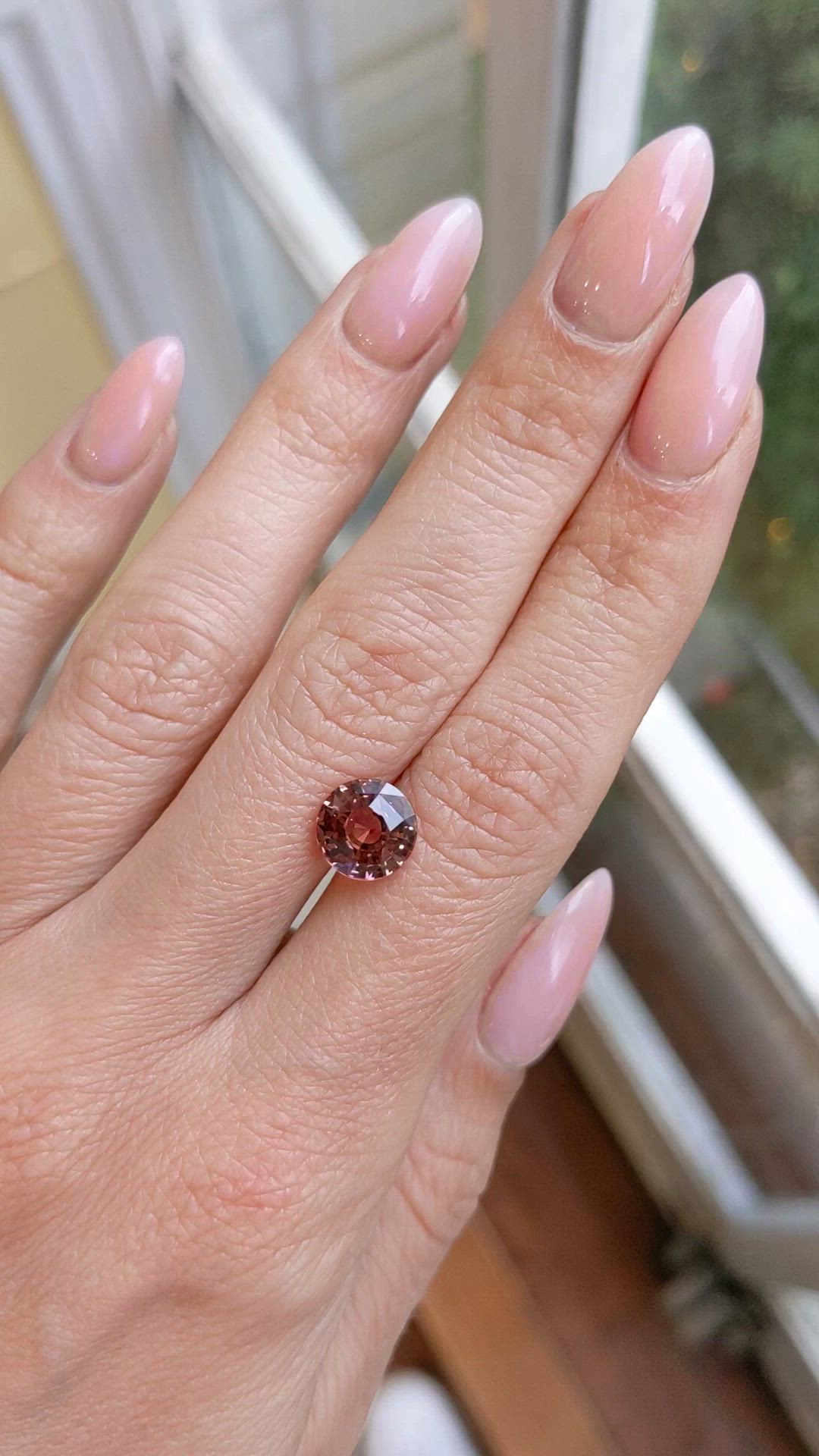 3.03 Ct. Padparadscha Sapphire from Madagascar Size Video
