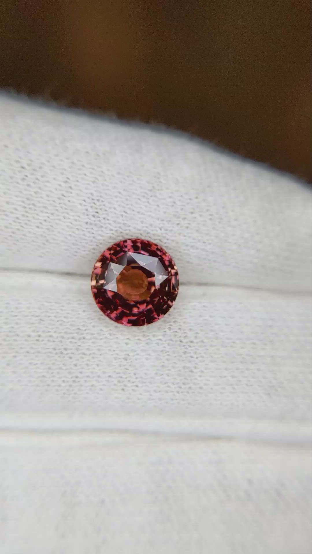 3.03 Ct. Padparadscha Sapphire from Madagascar Size Video