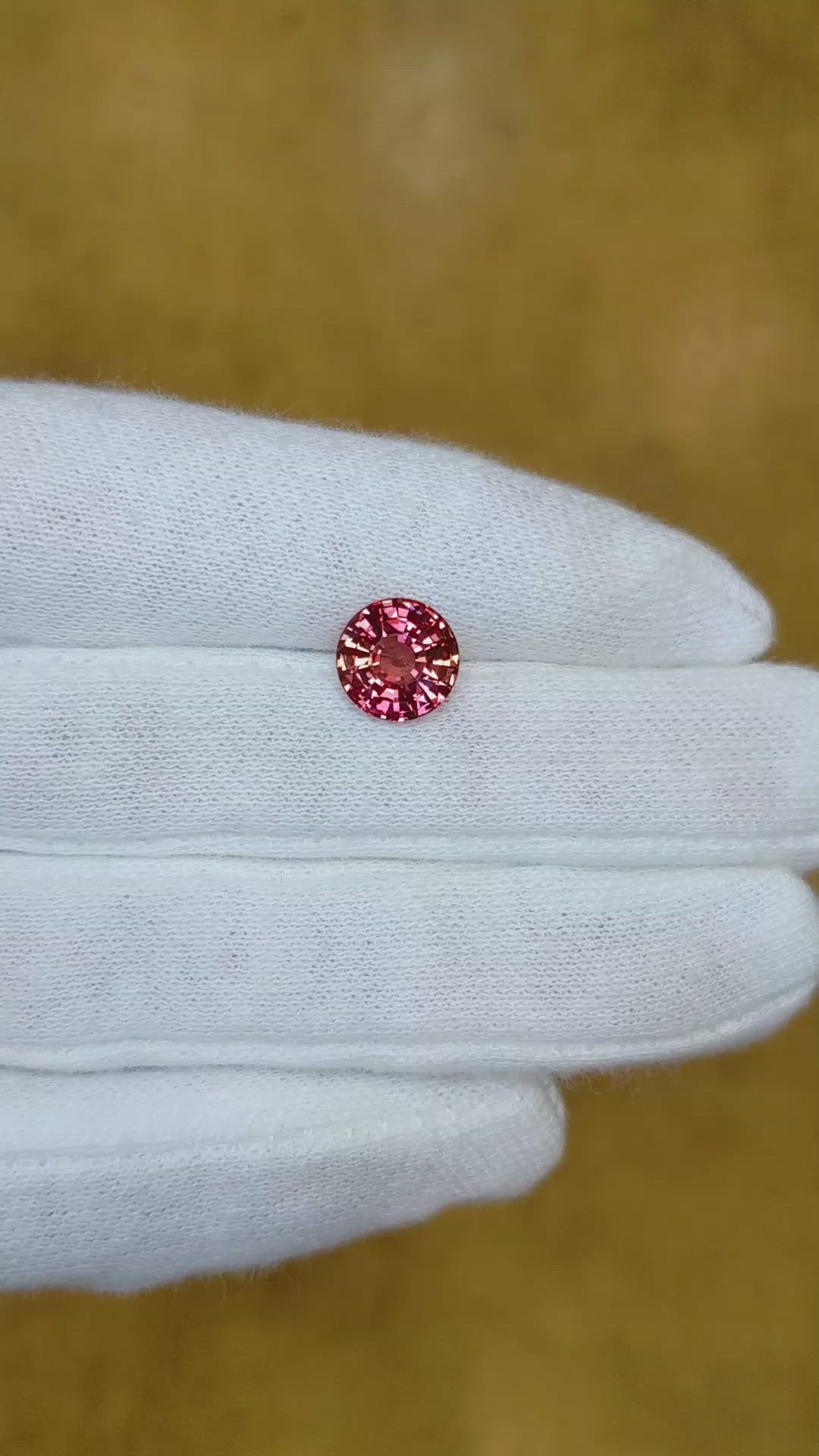 3.03 Ct. Padparadscha Sapphire from Madagascar Size Video