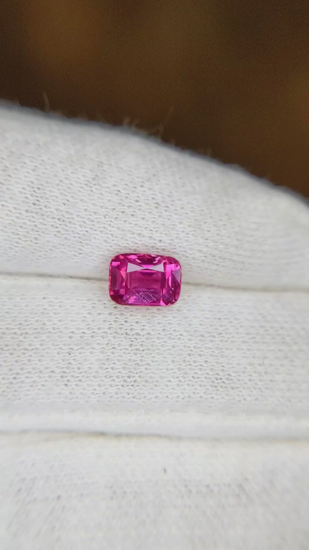 1.57 Ct. Pink Sapphire from Madagascar Size Video