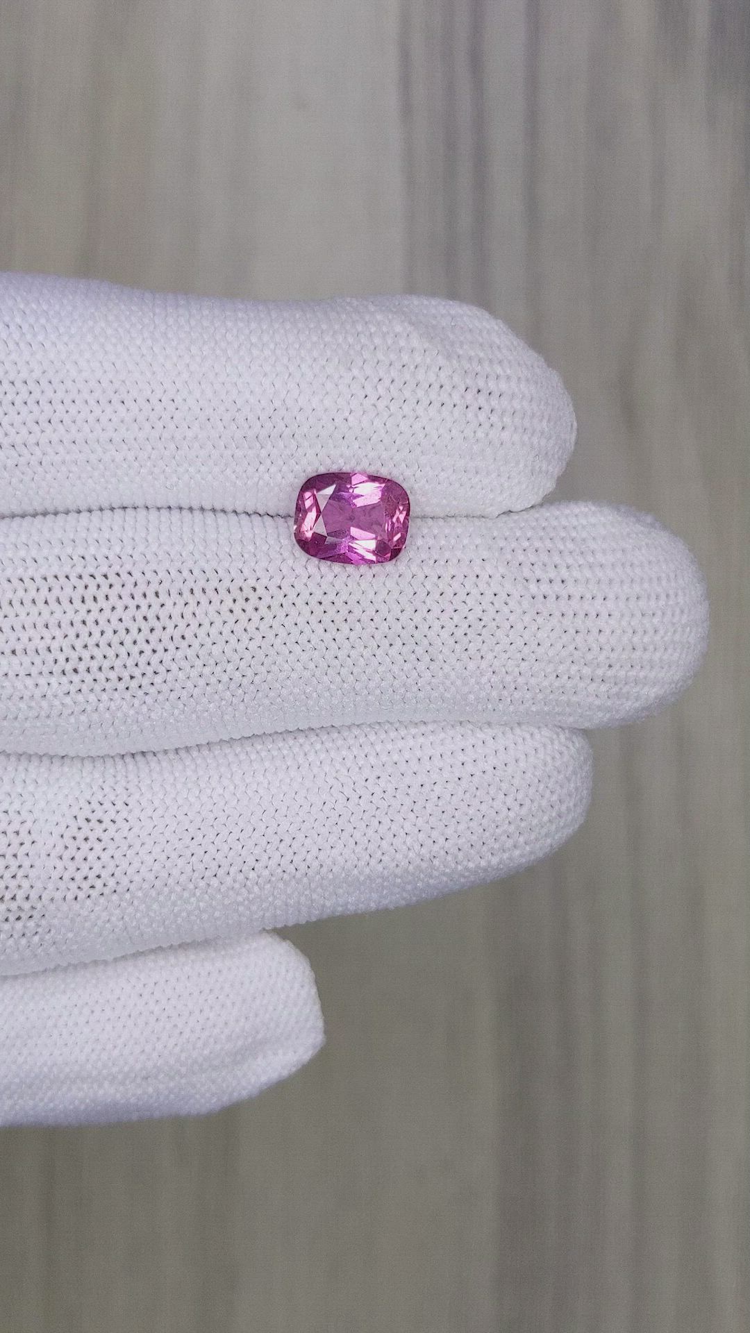 1.93 Ct. Pink Sapphire from Ceylon (Sri Lanka) Size Video