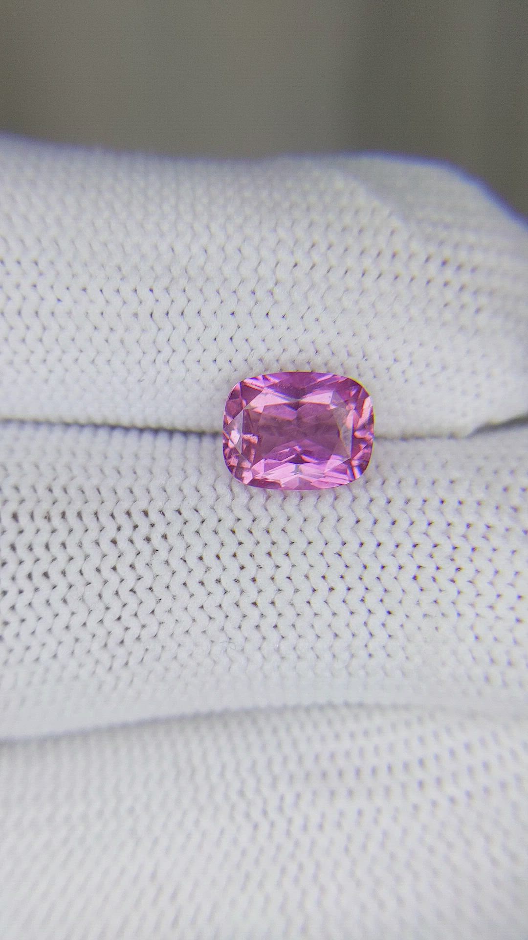 1.93 Ct. Pink Sapphire from Ceylon (Sri Lanka) Size Video