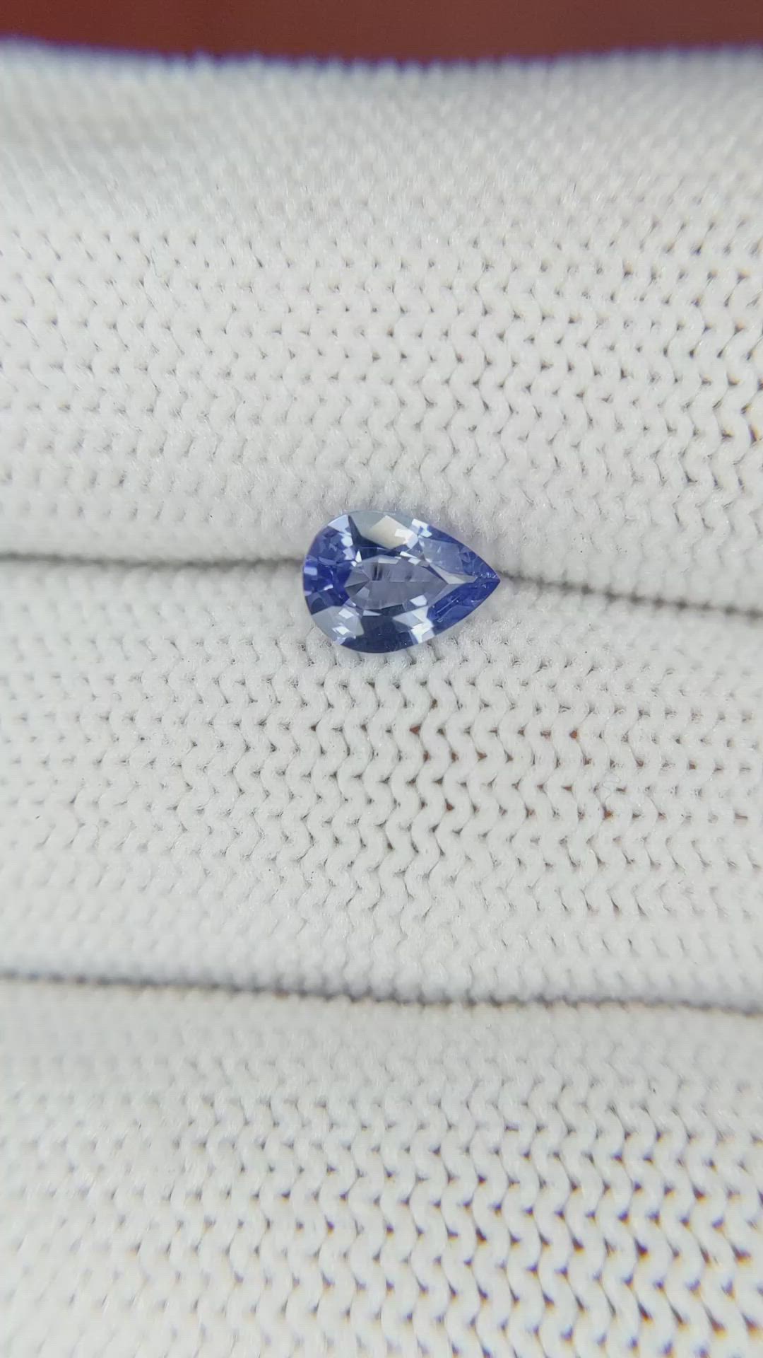 0.79 Ct. Blue Sapphire from Ceylon (Sri Lanka) Size Video