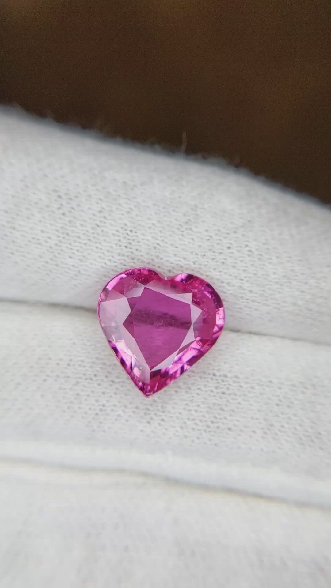 5.13 Ct. Pink Sapphire from Madagascar Size Video