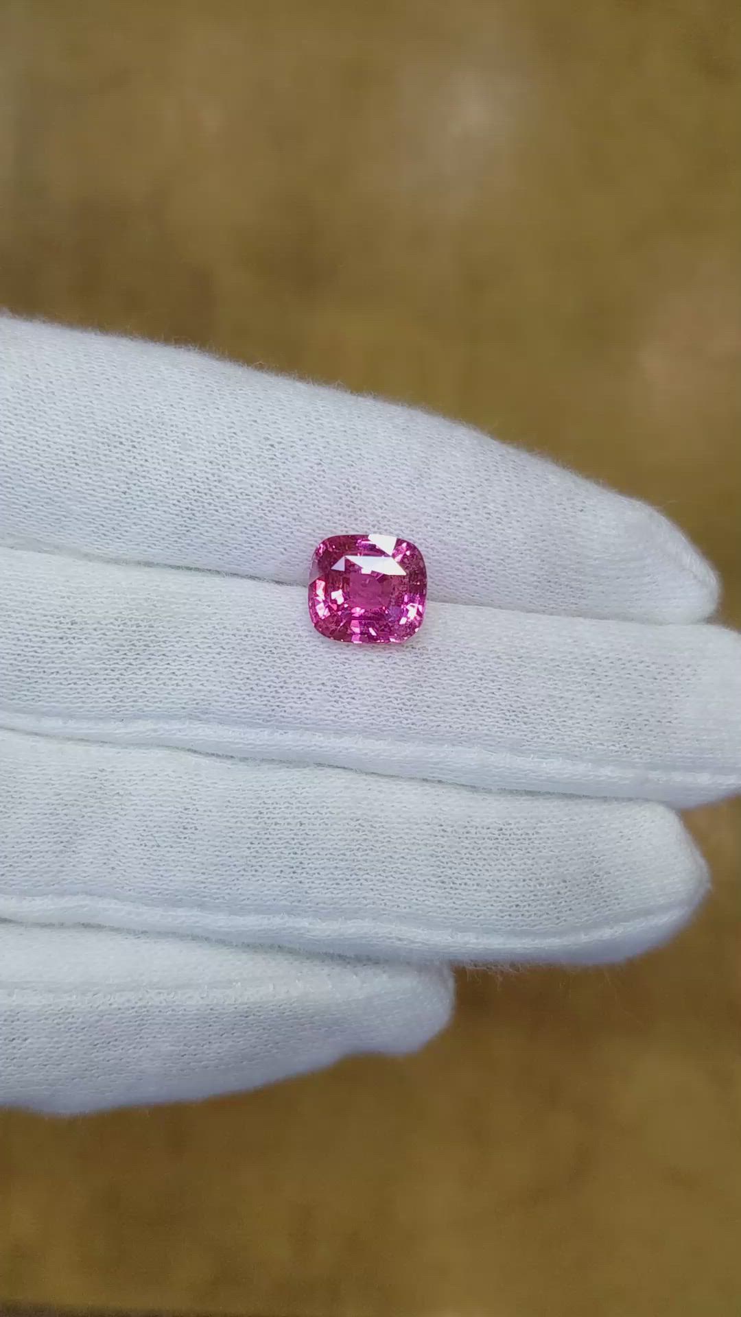 4.50 Ct. Pink Sapphire from Madagascar Size Video