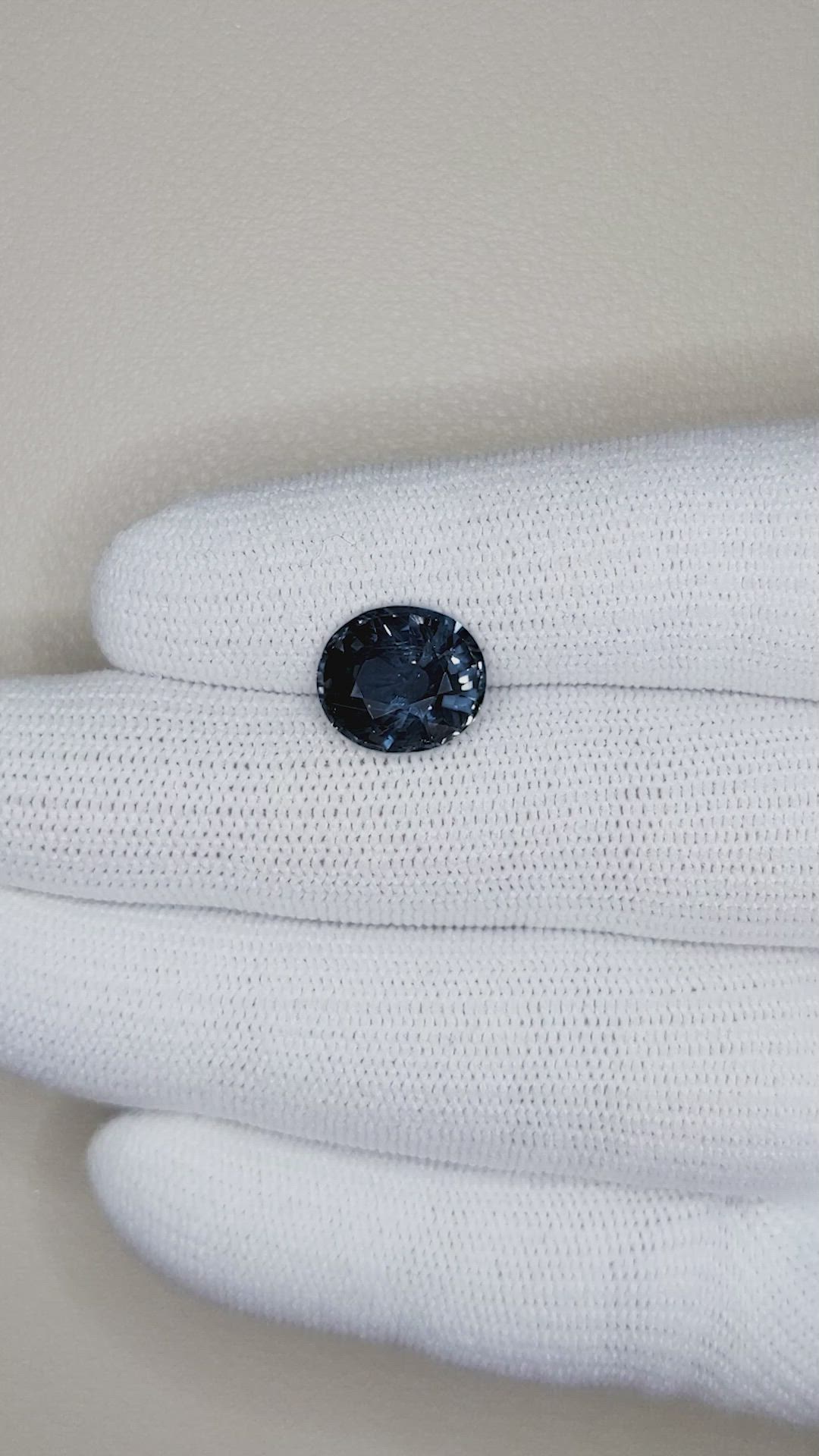 5.71 Ct. Color Change Sapphire from Tanzania Size Video