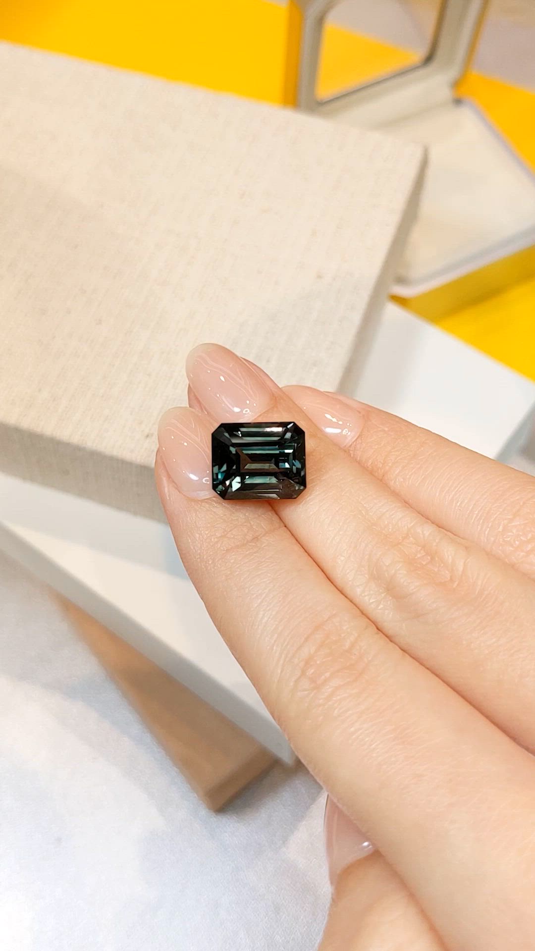 12.21 Ct. Color Change Sapphire from Tanzania Size Video