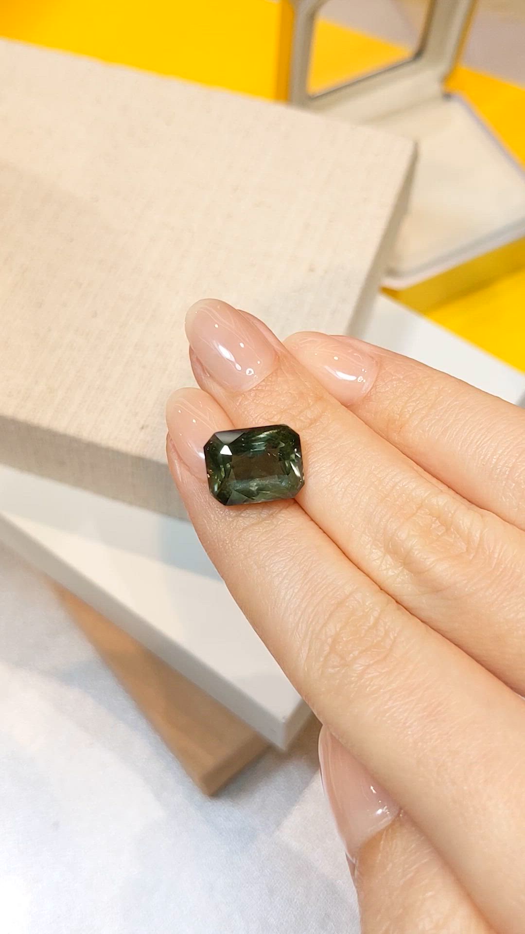 10.61 Ct. Color Change Sapphire from Tanzania Size Video