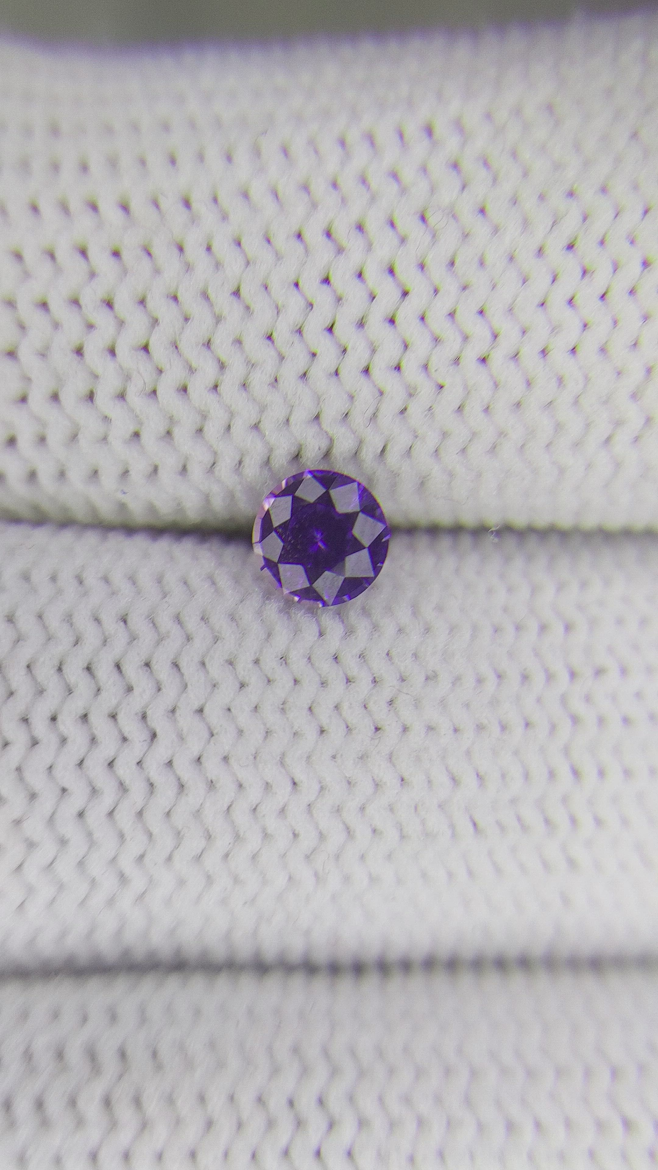 0.51 Ct. Color Change Sapphire from Ceylon (Sri Lanka) Size Video