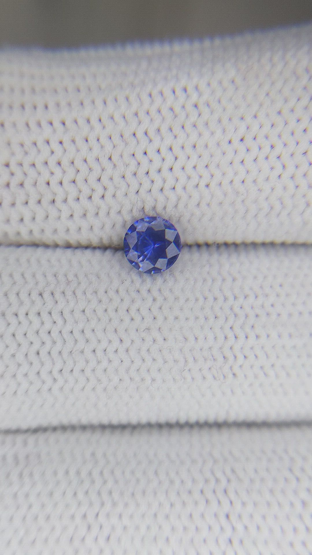 0.48 Ct. Color Change Sapphire from Ceylon (Sri Lanka) Size Video