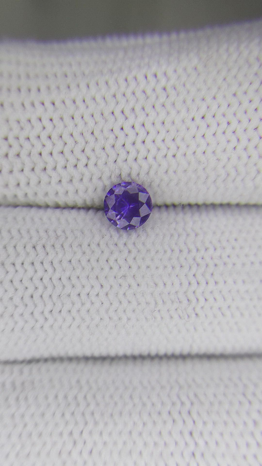 0.48 Ct. Color Change Sapphire from Ceylon (Sri Lanka) Size Video