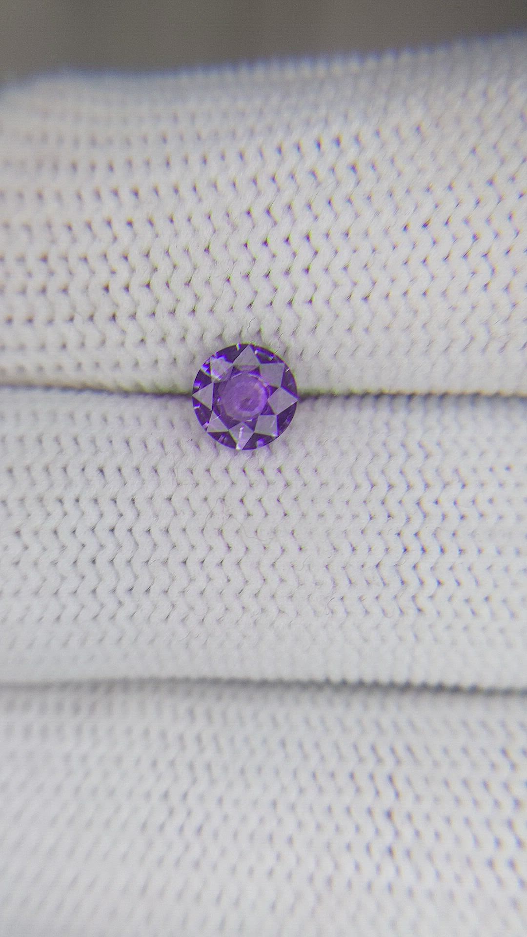 0.67 Ct. Color Change Sapphire from Ceylon (Sri Lanka) Size Video