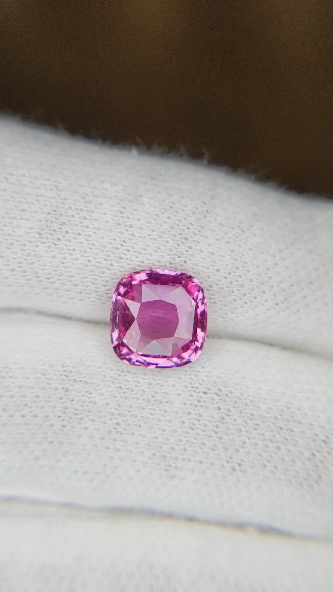 3.25 Ct. Pink Sapphire from Ceylon (Sri Lanka) Size Video