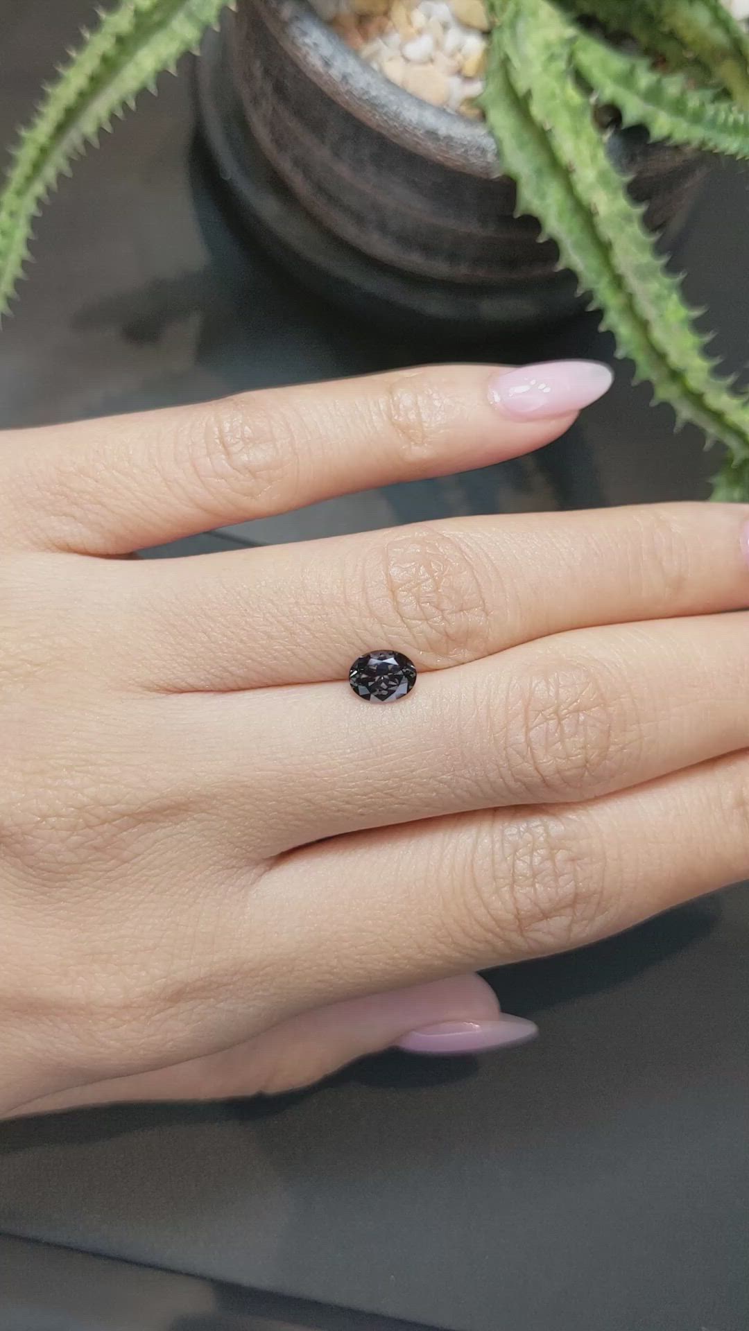 0.94 Ct. Color Change Sapphire from Madagascar Size Video