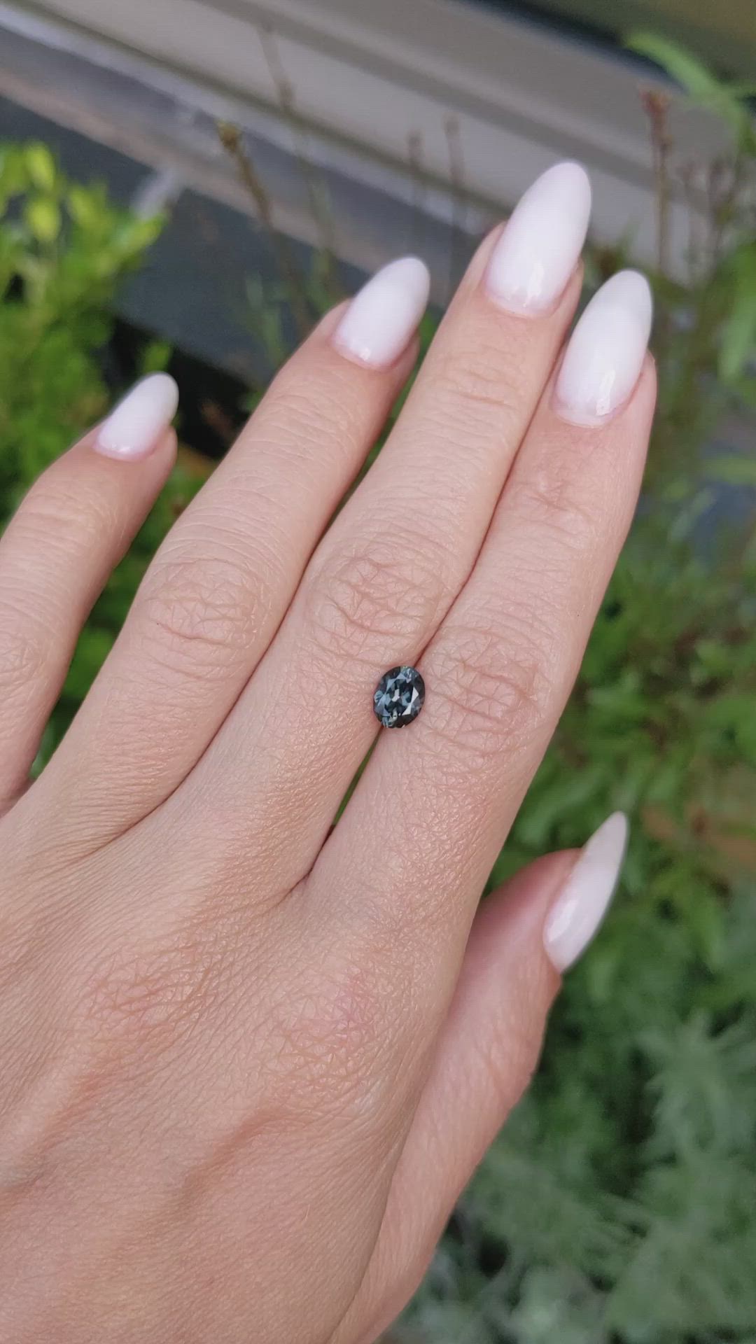 0.94 Ct. Color Change Sapphire from Madagascar Size Video