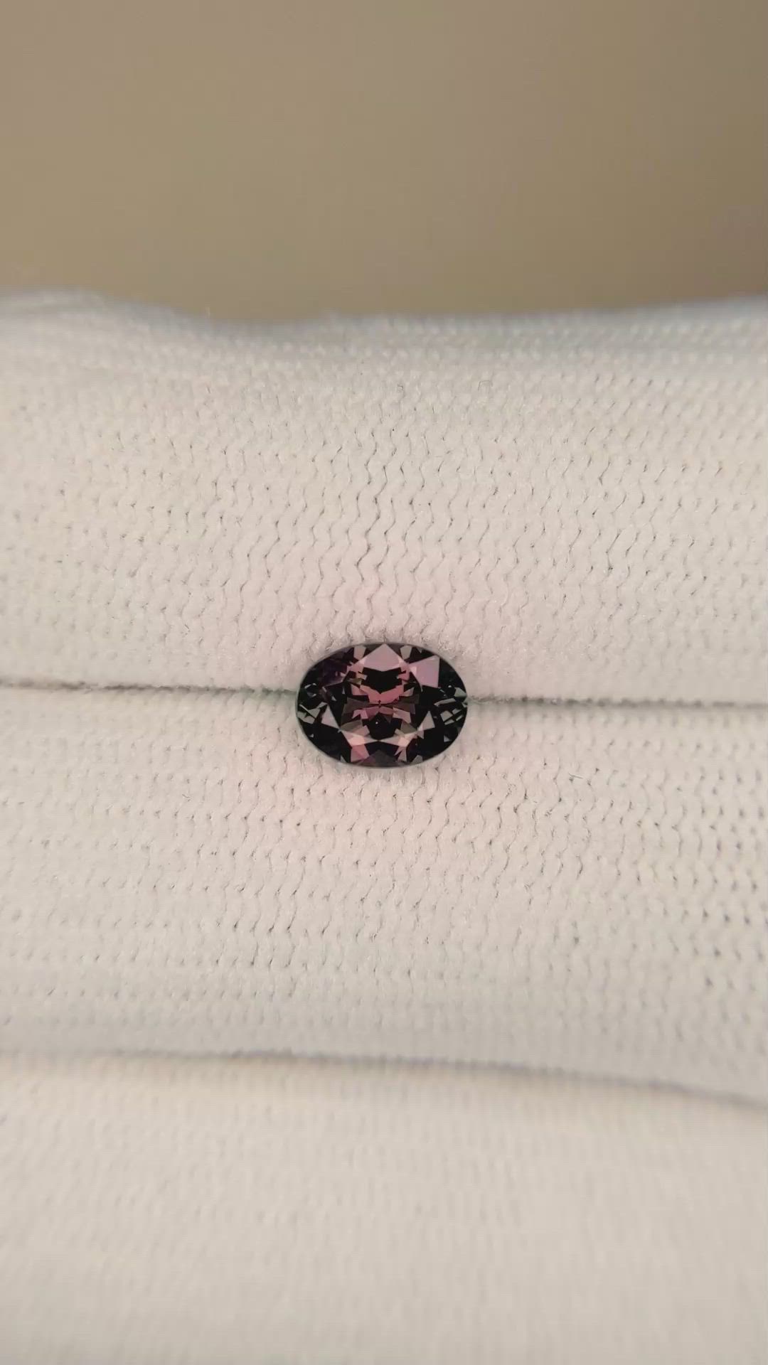 0.75 Ct. Color Change Sapphire from Madagascar Size Video