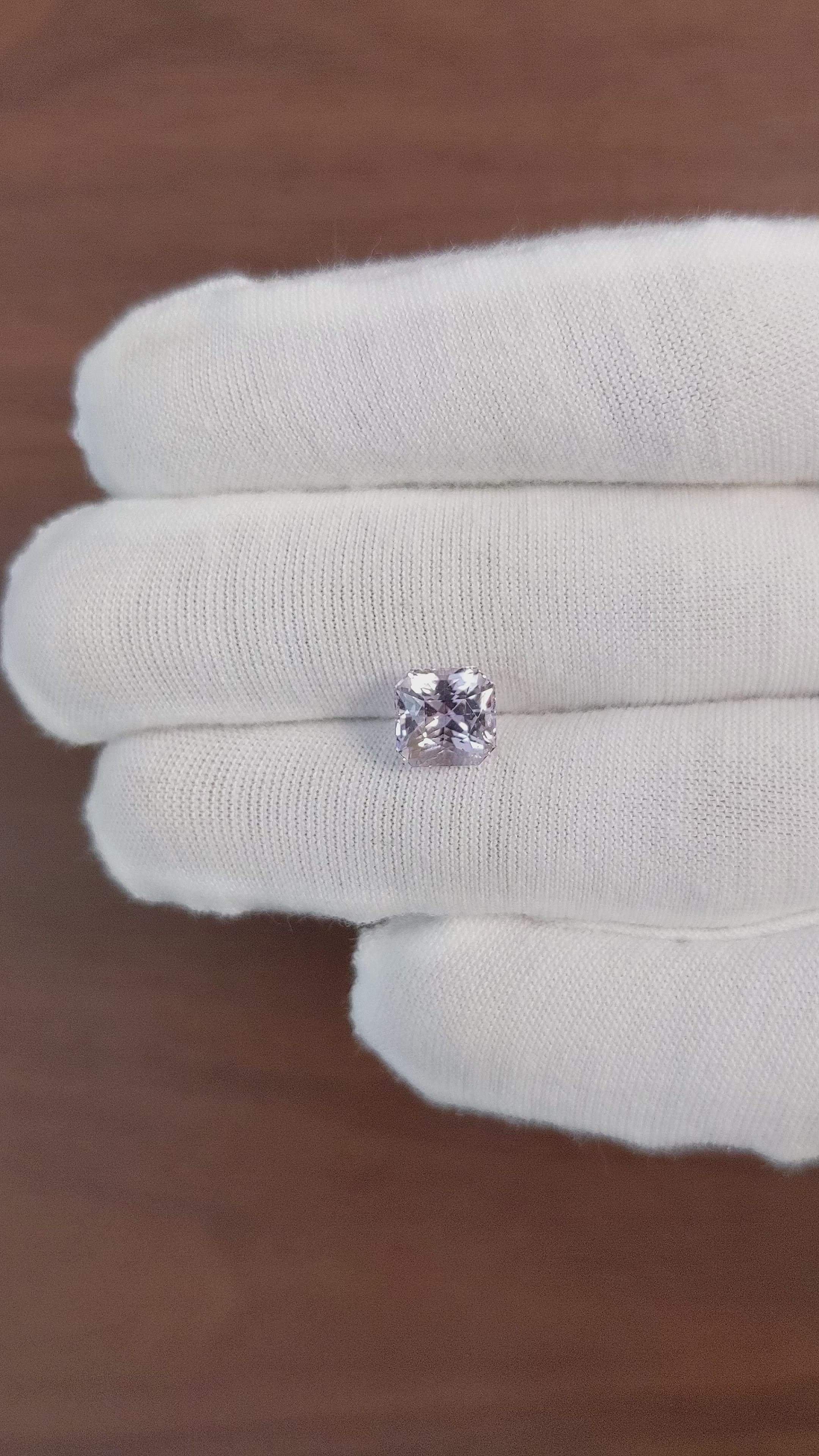 3.22 Ct. Pink Sapphire from Ceylon (Sri Lanka) Size Video