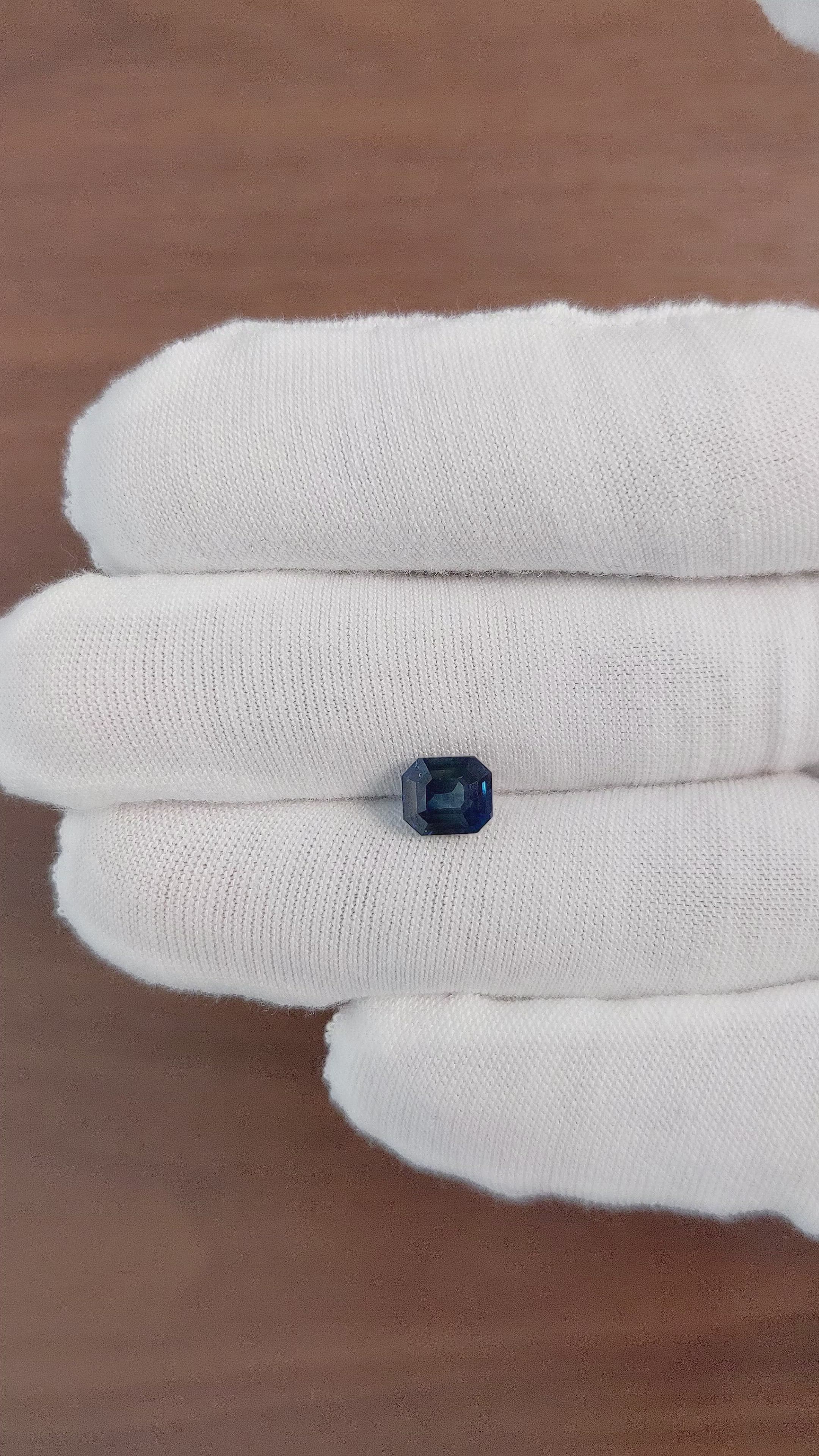 2.12 Ct. Blue Sapphire from Africa Size Video