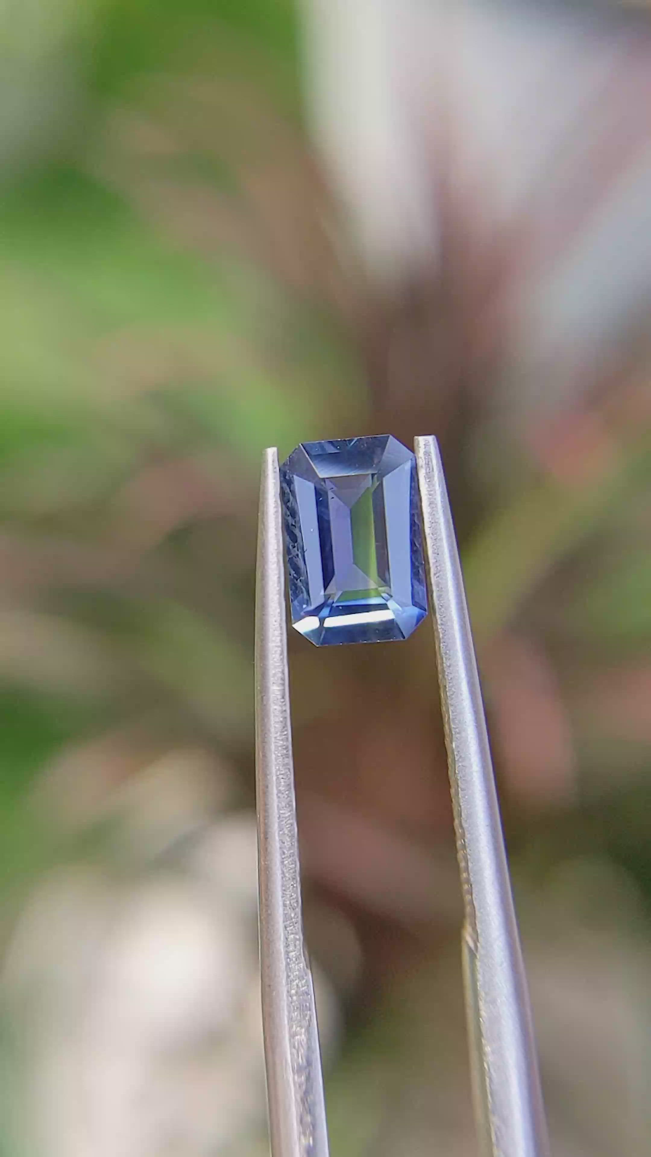 1.08 Ct. Blue Sapphire from Madagascar Size Video