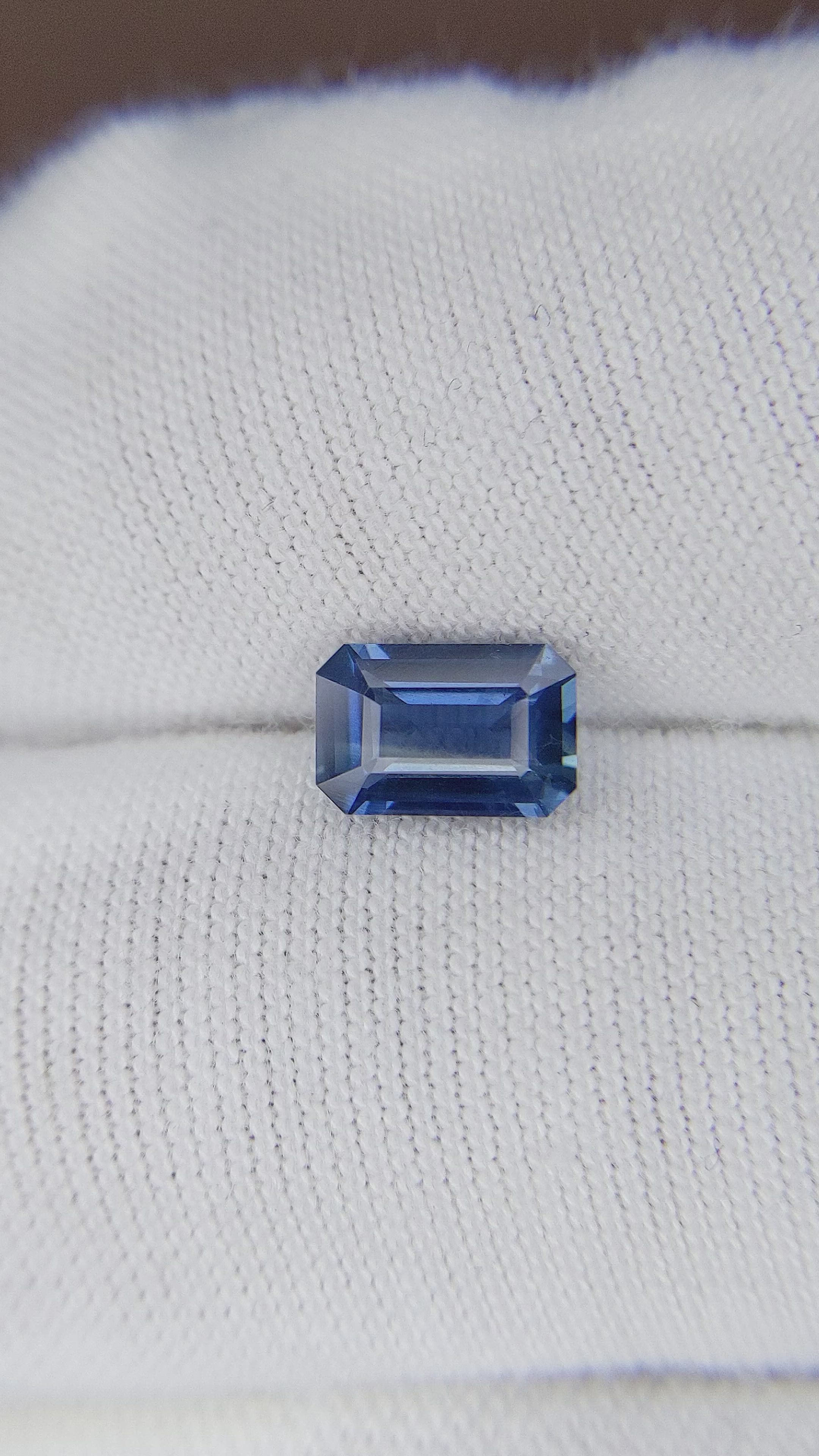 1.08 Ct. Blue Sapphire from Madagascar Size Video
