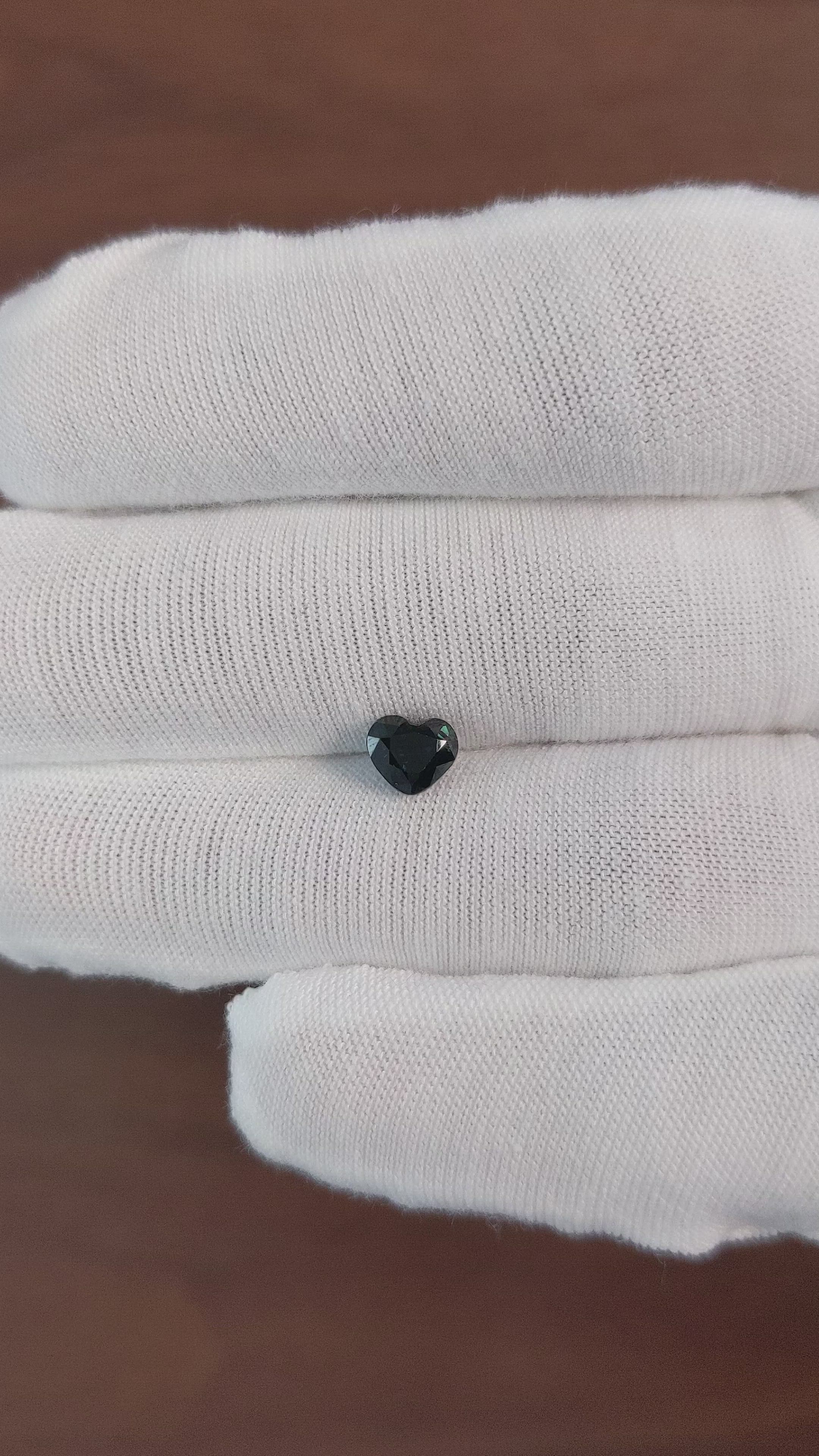 1.08 Ct. Greenish Blue Sapphire from Africa Size Video